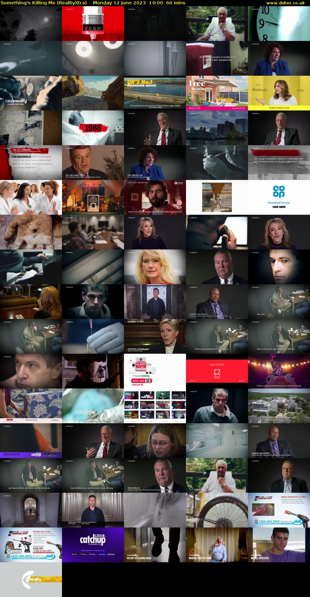 Something's Killing Me (RealityXtra) Monday 12 June 2023 14:00 - 15:00