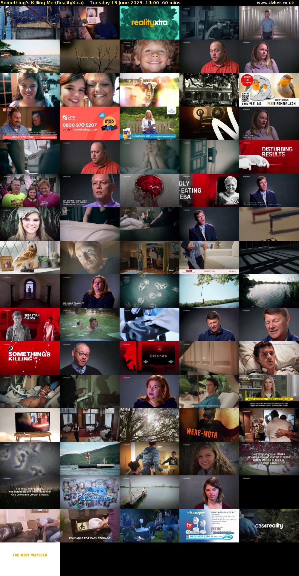 Something's Killing Me (RealityXtra) Tuesday 13 June 2023 14:00 - 15:00