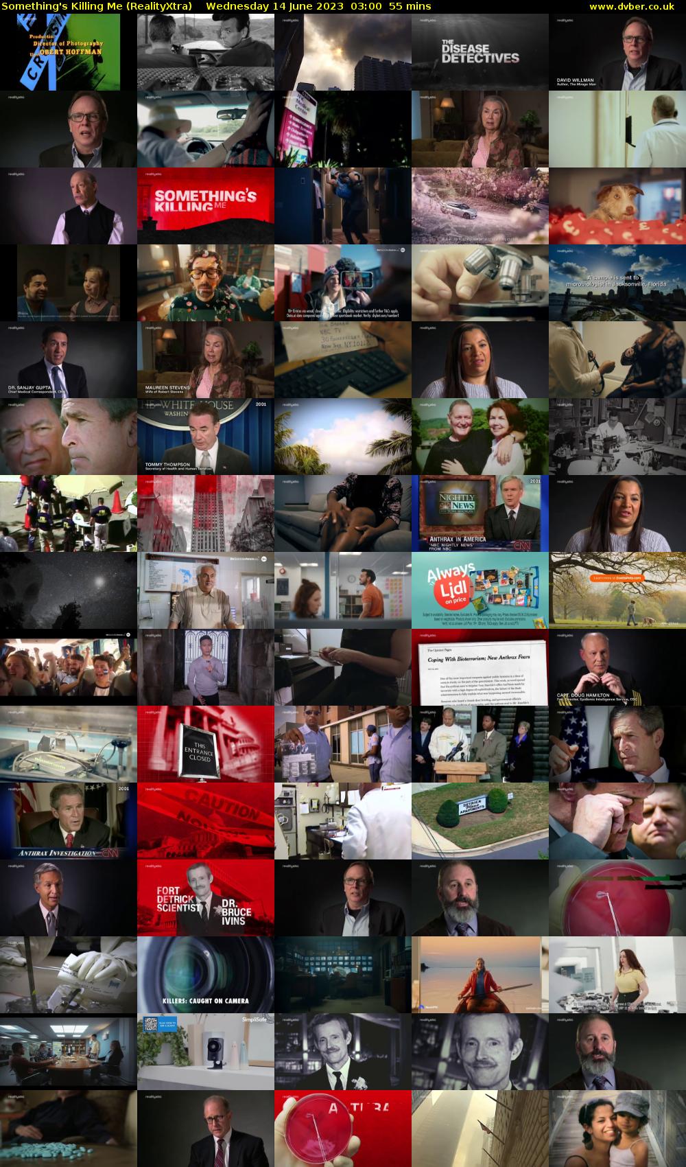Something's Killing Me (RealityXtra) Wednesday 14 June 2023 03:00 - 03:55