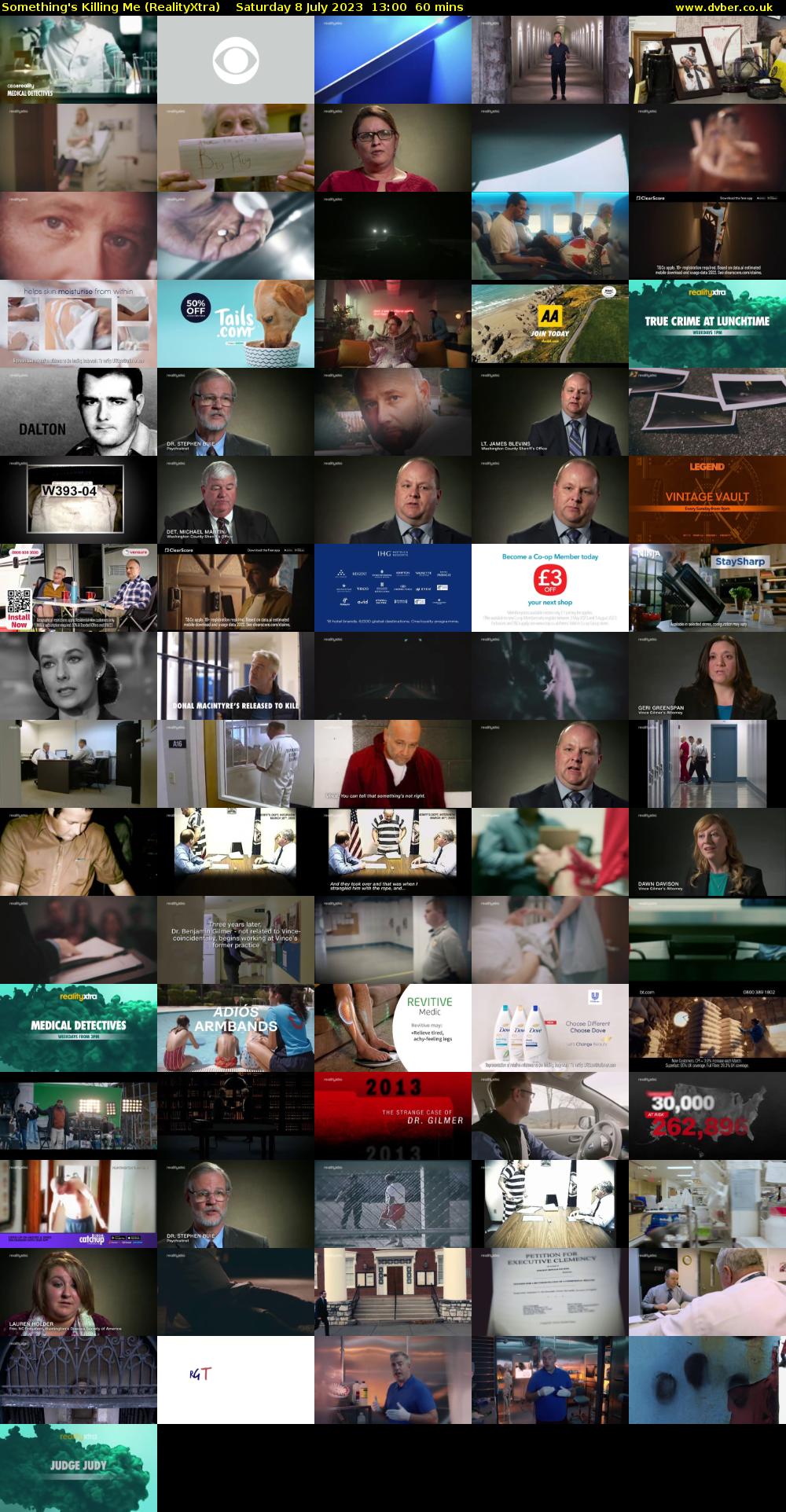 Something's Killing Me (RealityXtra) Saturday 8 July 2023 13:00 - 14:00