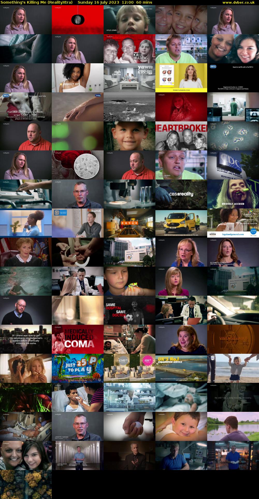 Something's Killing Me (RealityXtra) Sunday 16 July 2023 12:00 - 13:00