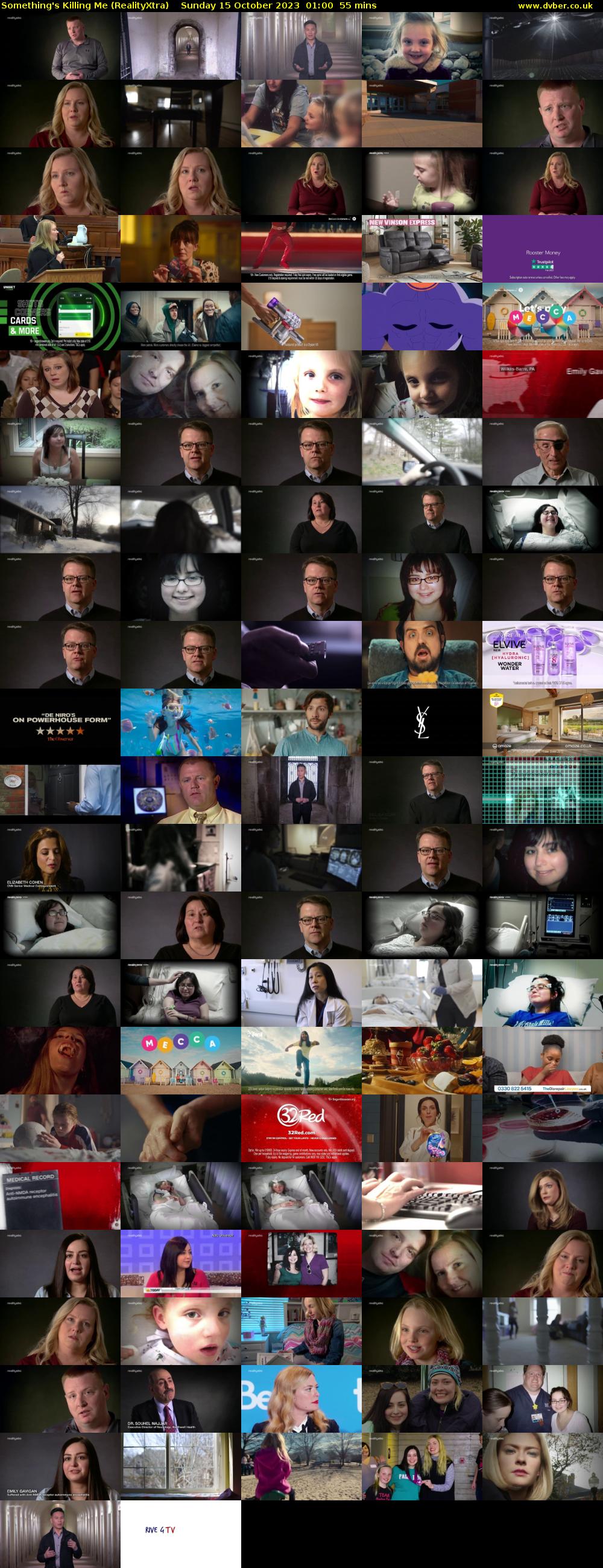Something's Killing Me (RealityXtra) Sunday 15 October 2023 01:00 - 01:55