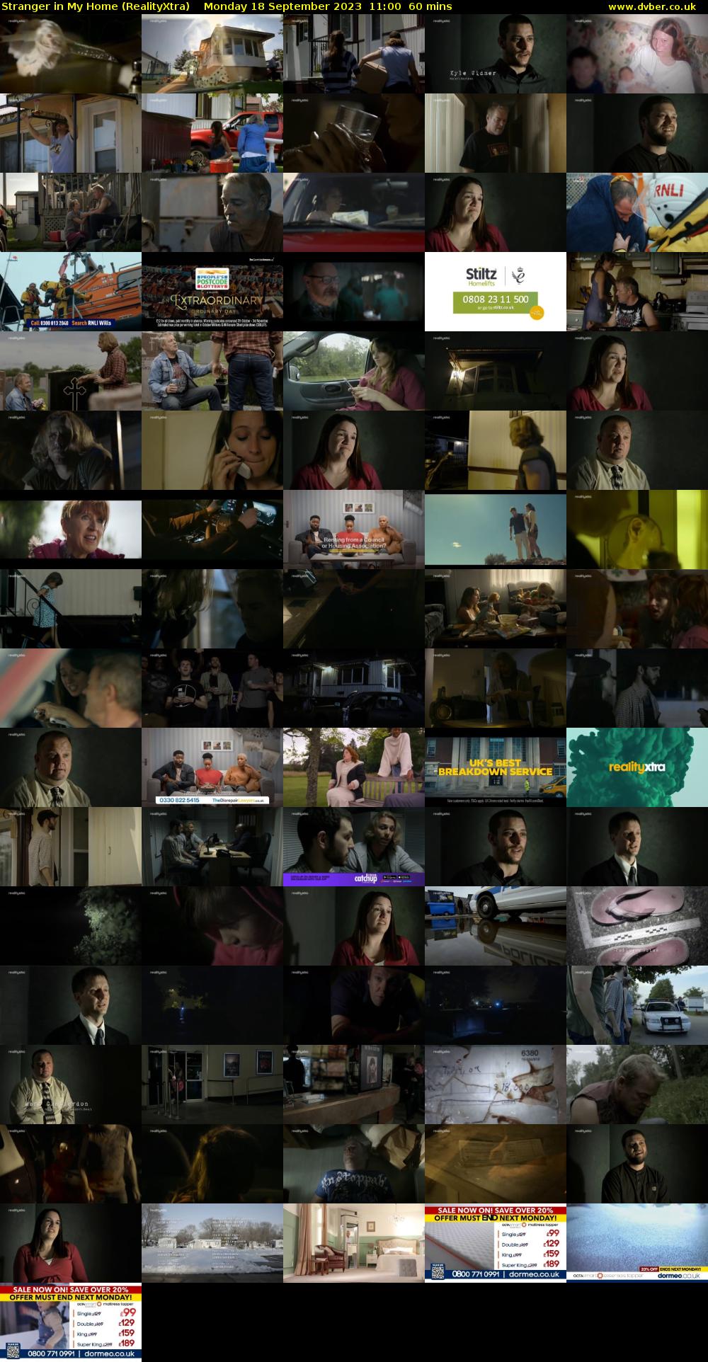 Stranger in My Home (RealityXtra) Monday 18 September 2023 11:00 - 12:00