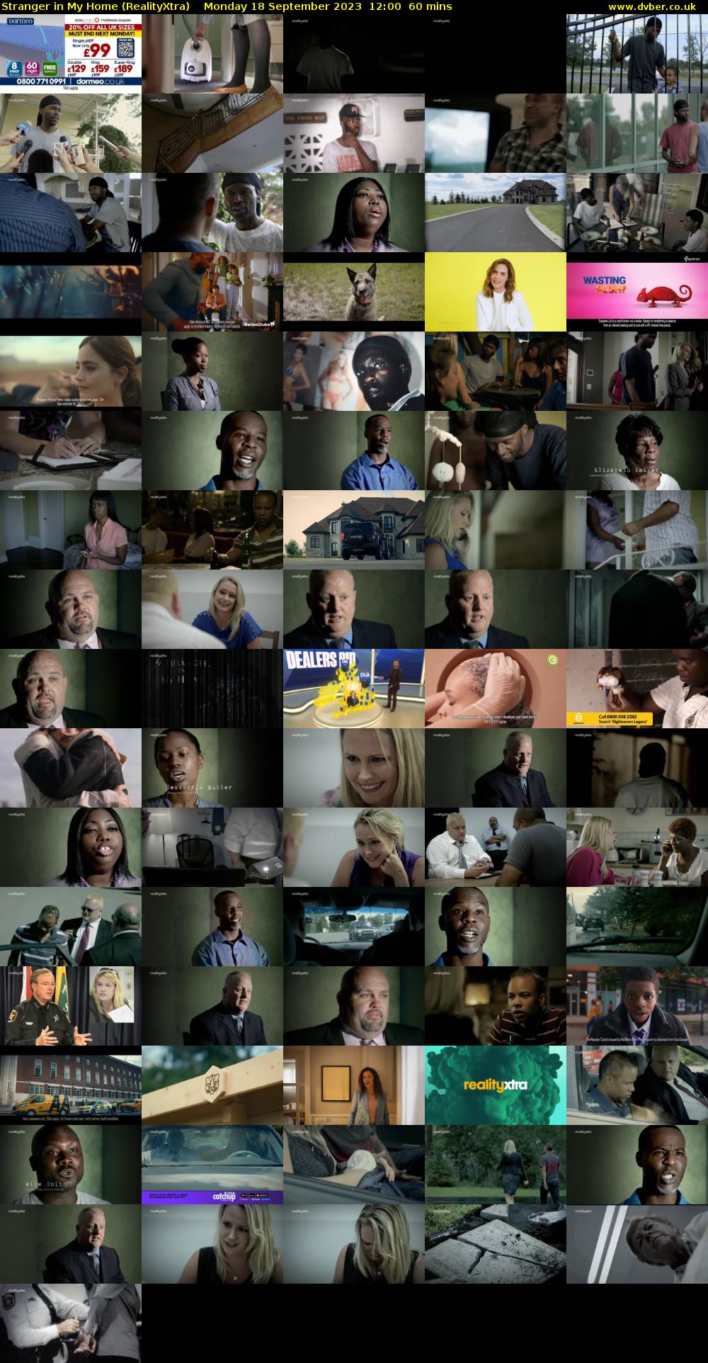 Stranger in My Home (RealityXtra) Monday 18 September 2023 12:00 - 13:00