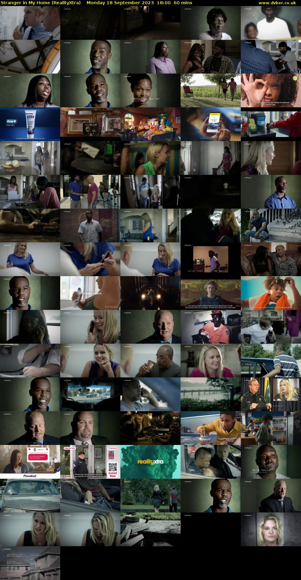 Stranger in My Home (RealityXtra) Monday 18 September 2023 18:00 - 19:00