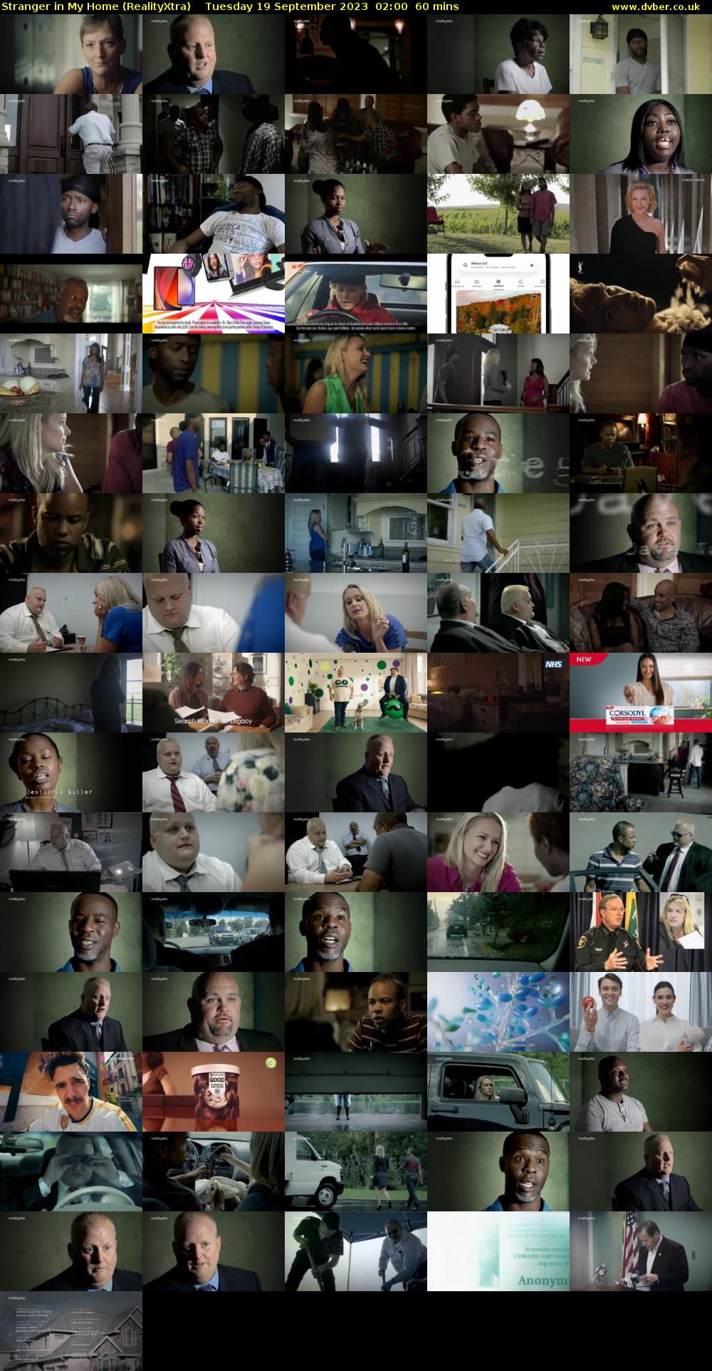 Stranger in My Home (RealityXtra) Tuesday 19 September 2023 02:00 - 03:00