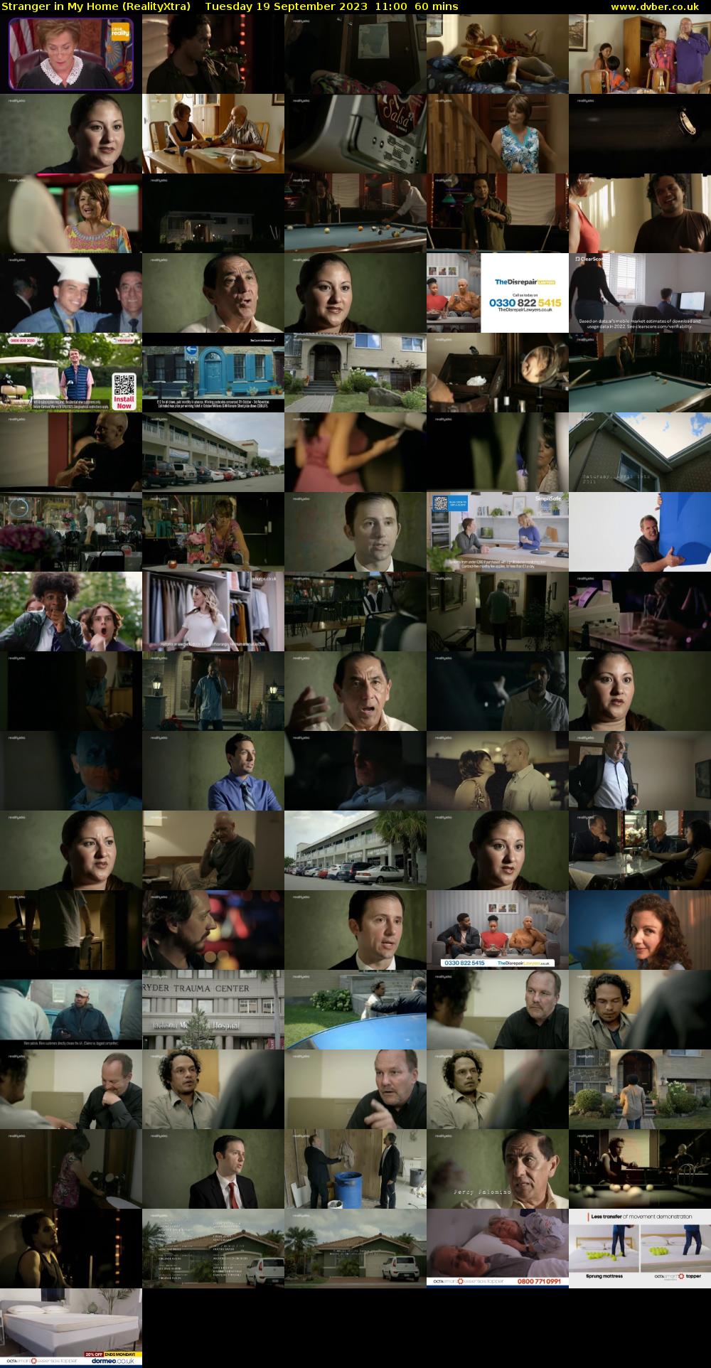 Stranger in My Home (RealityXtra) Tuesday 19 September 2023 11:00 - 12:00