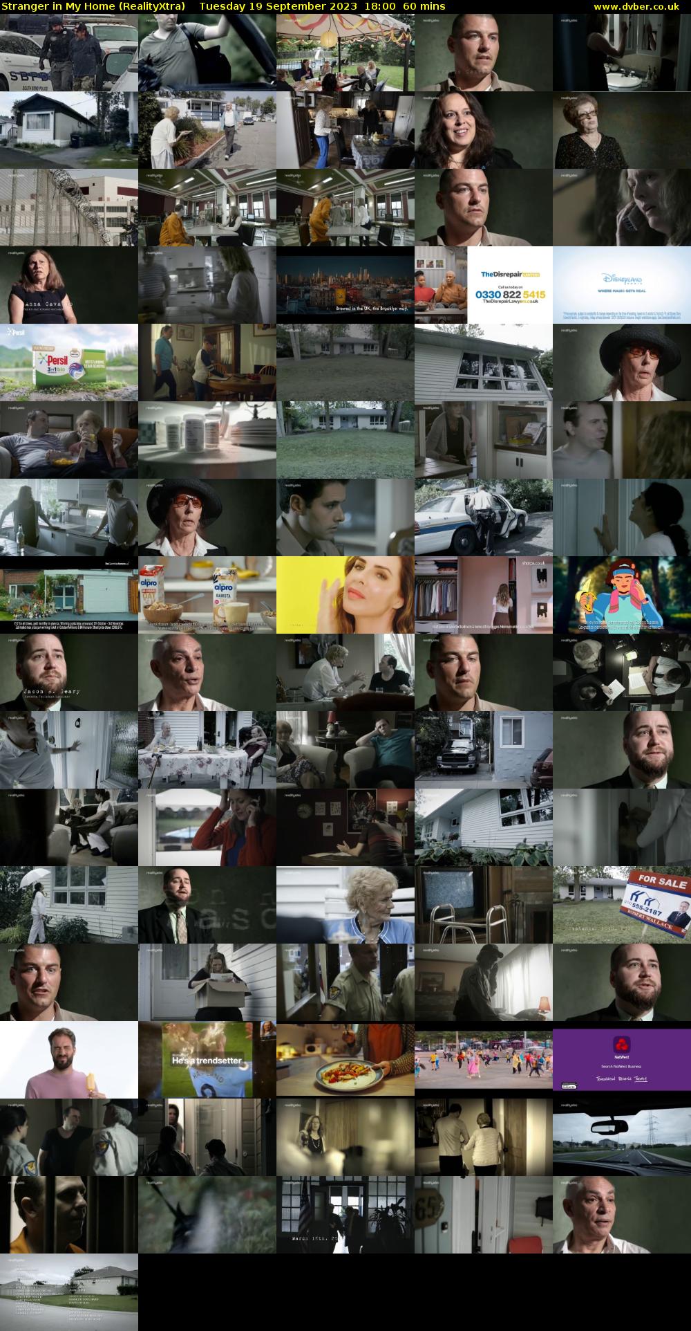 Stranger in My Home (RealityXtra) Tuesday 19 September 2023 18:00 - 19:00