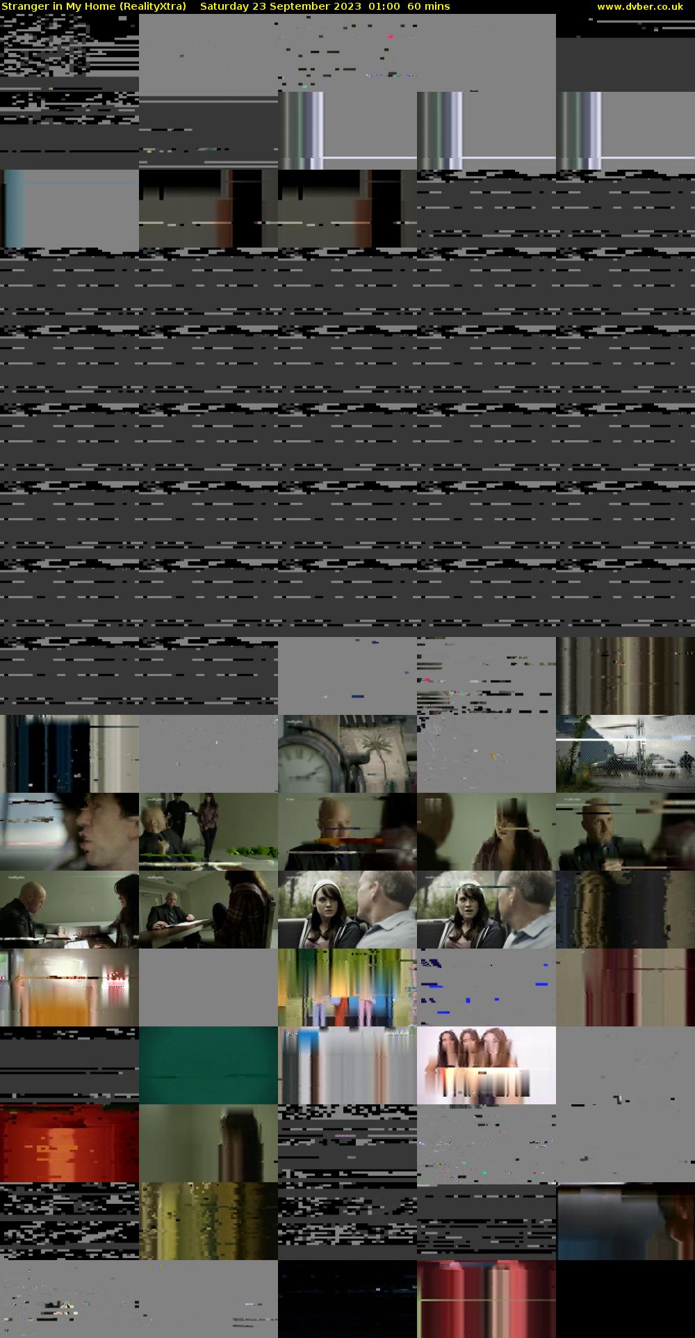 Stranger in My Home (RealityXtra) Saturday 23 September 2023 01:00 - 02:00