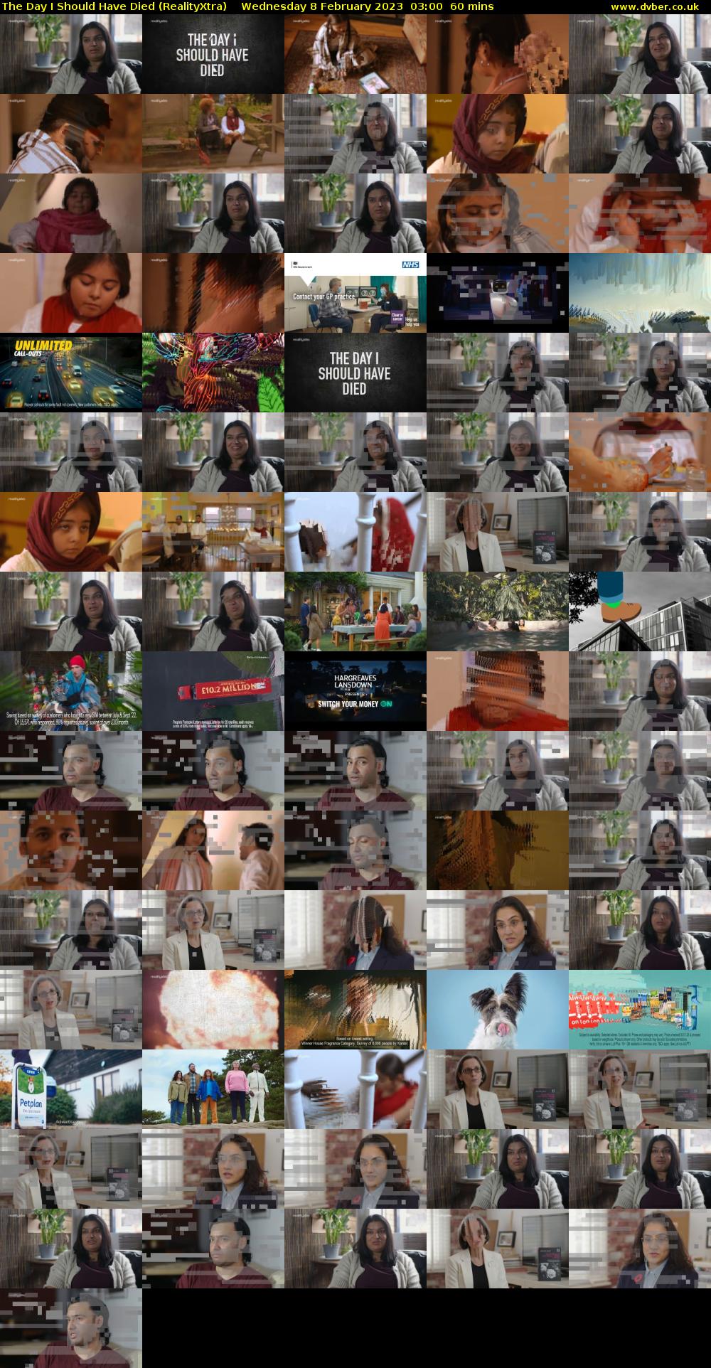 The Day I Should Have Died (RealityXtra) Wednesday 8 February 2023 03:00 - 04:00