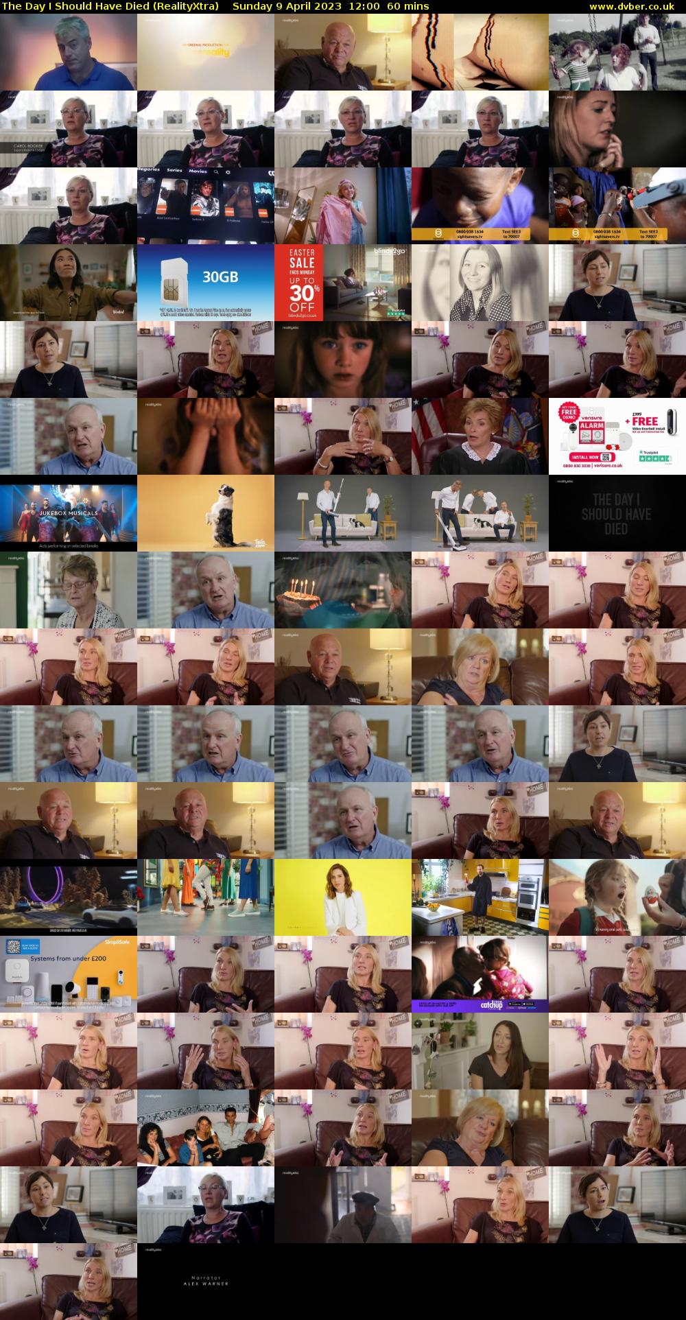 The Day I Should Have Died (RealityXtra) Sunday 9 April 2023 12:00 - 13:00