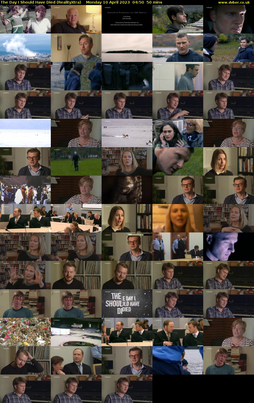 The Day I Should Have Died (RealityXtra) Monday 10 April 2023 04:50 - 05:40
