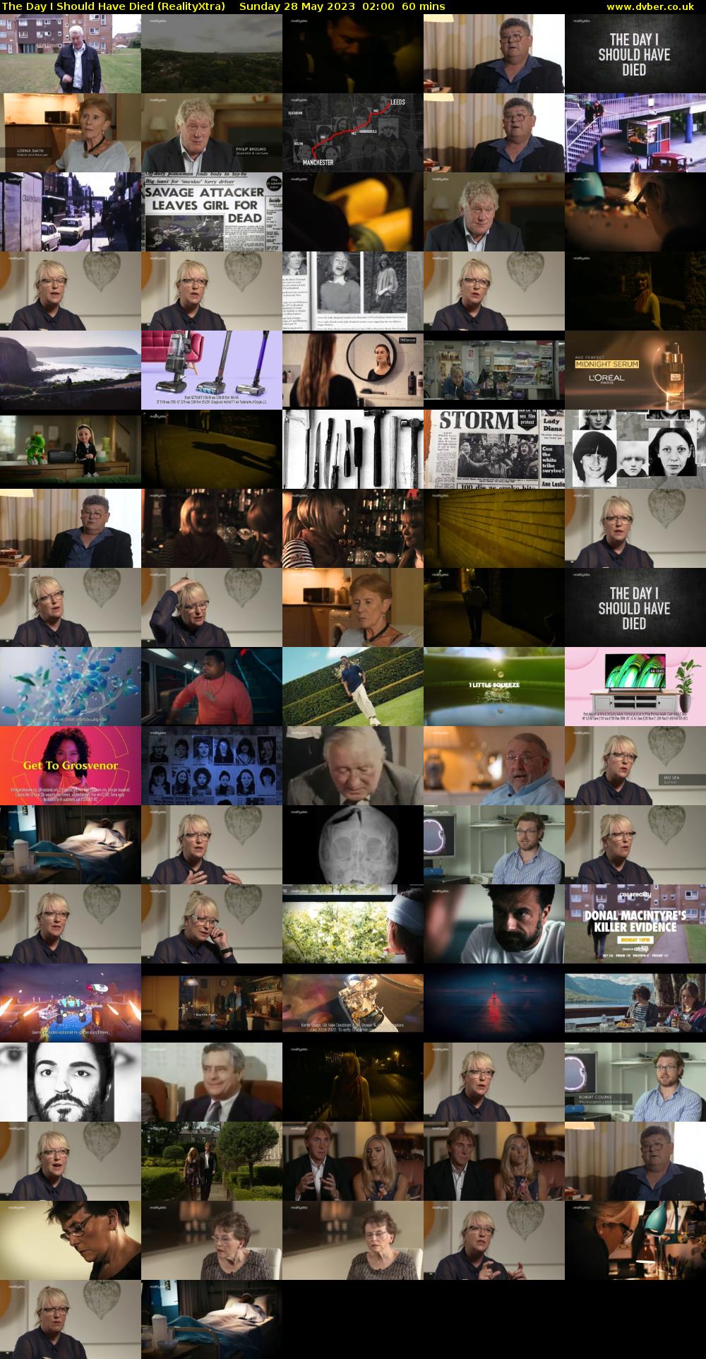 The Day I Should Have Died (RealityXtra) Sunday 28 May 2023 02:00 - 03:00