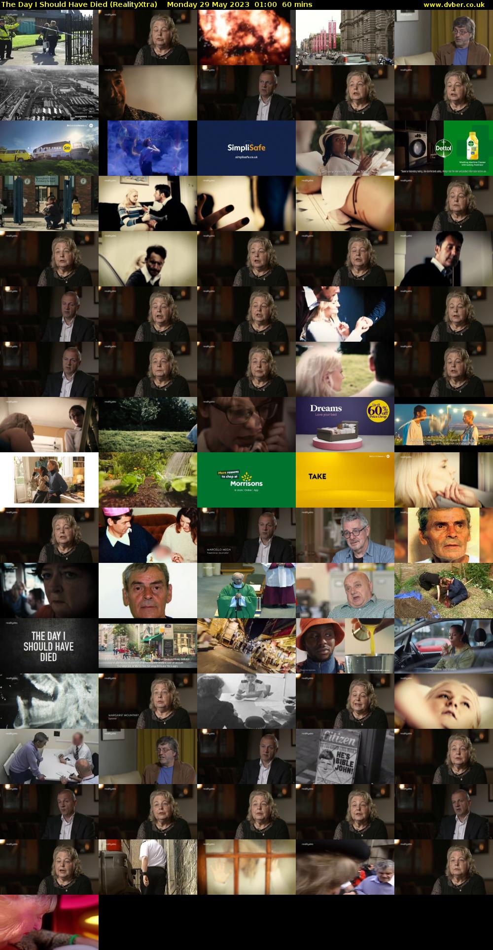 The Day I Should Have Died (RealityXtra) Monday 29 May 2023 01:00 - 02:00
