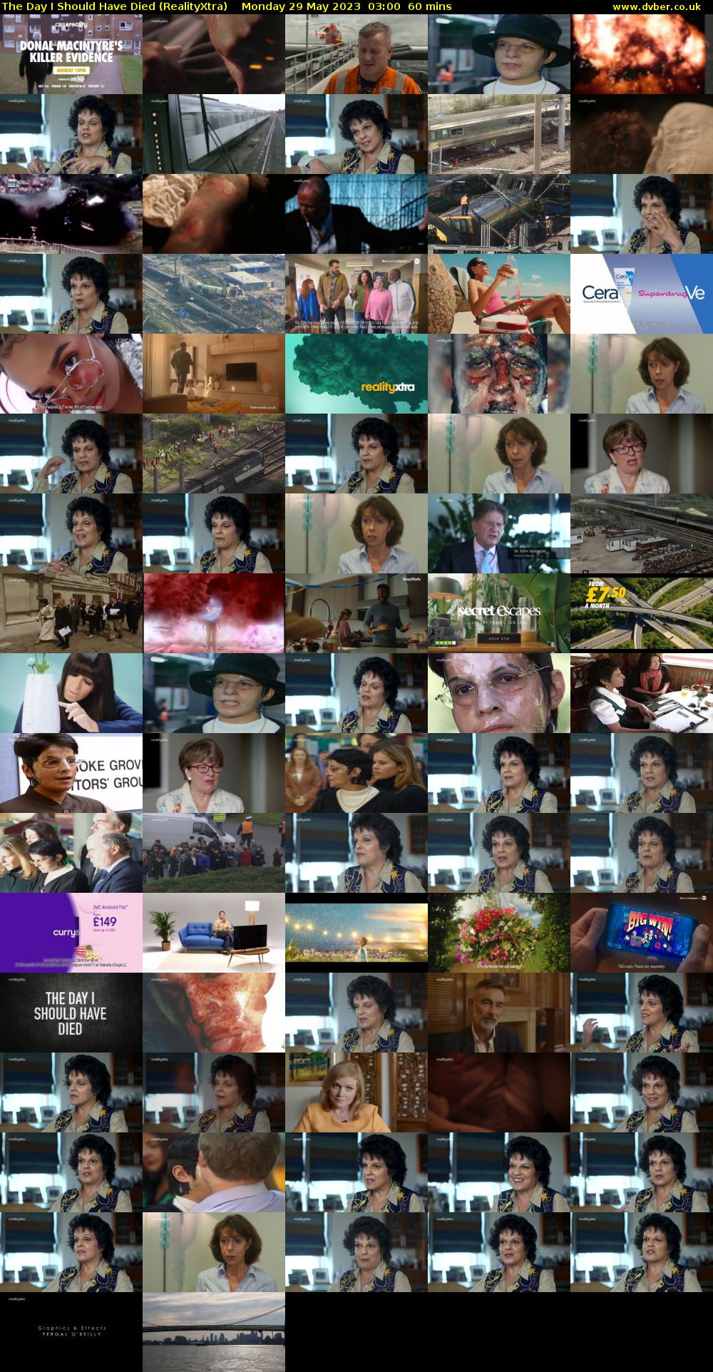 The Day I Should Have Died (RealityXtra) Monday 29 May 2023 03:00 - 04:00