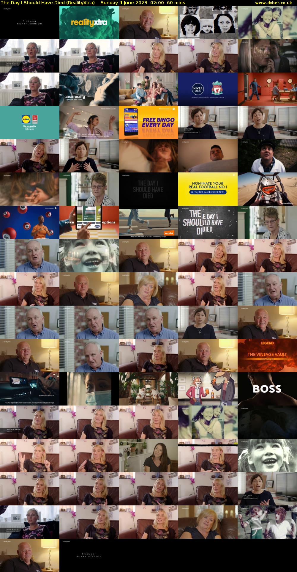 The Day I Should Have Died (RealityXtra) Sunday 4 June 2023 02:00 - 03:00