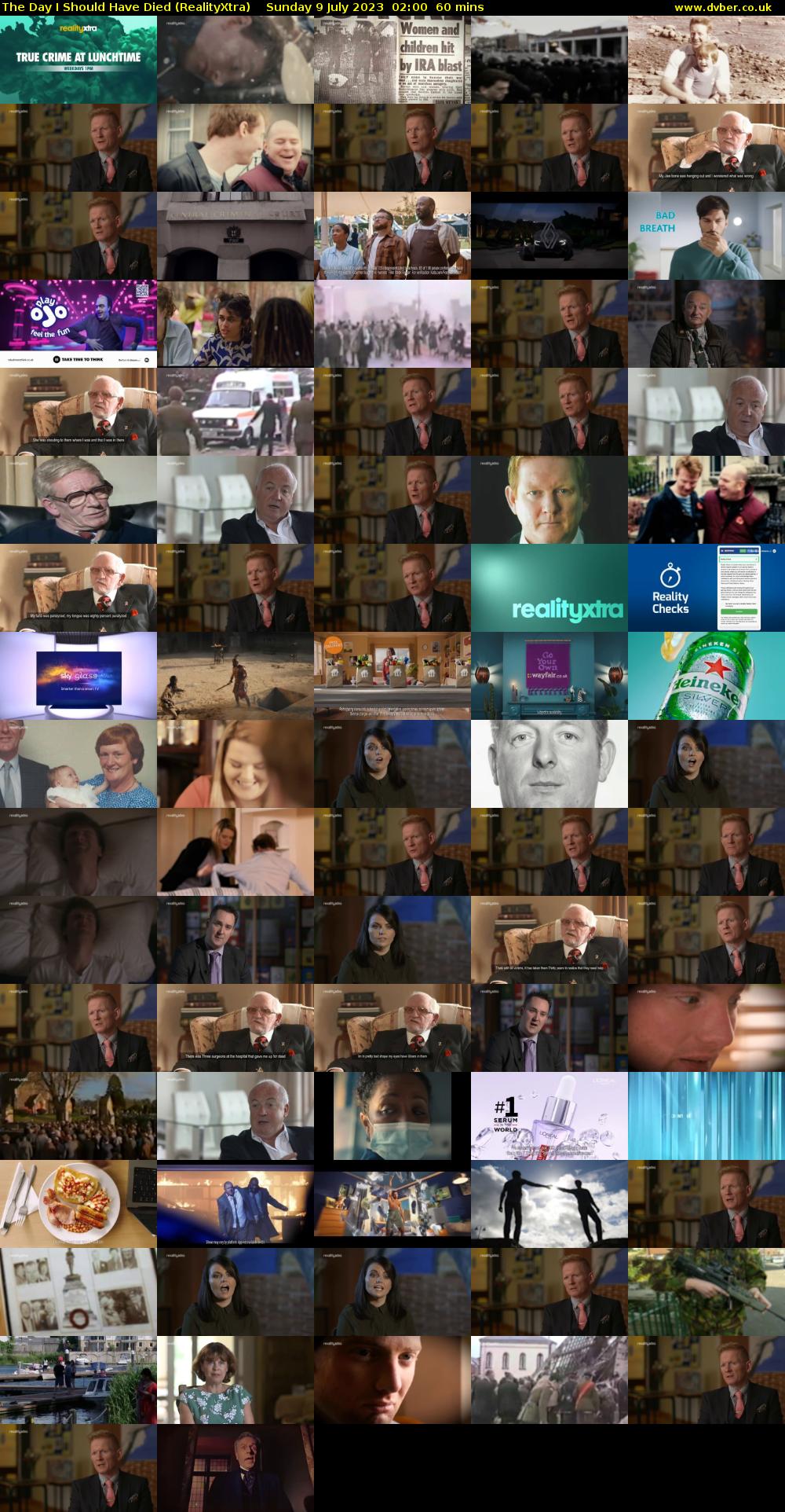 The Day I Should Have Died (RealityXtra) Sunday 9 July 2023 02:00 - 03:00