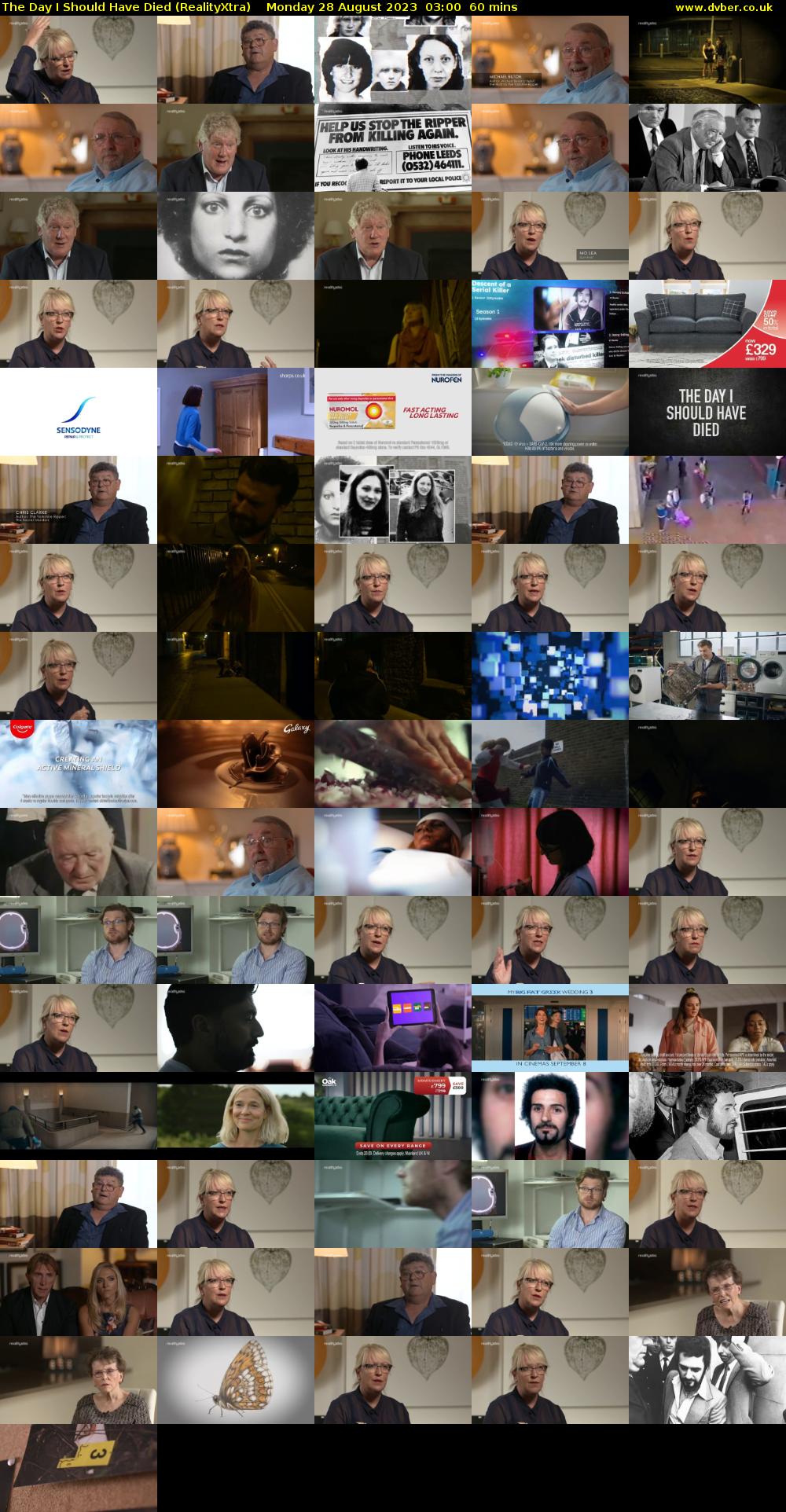 The Day I Should Have Died (RealityXtra) Monday 28 August 2023 03:00 - 04:00