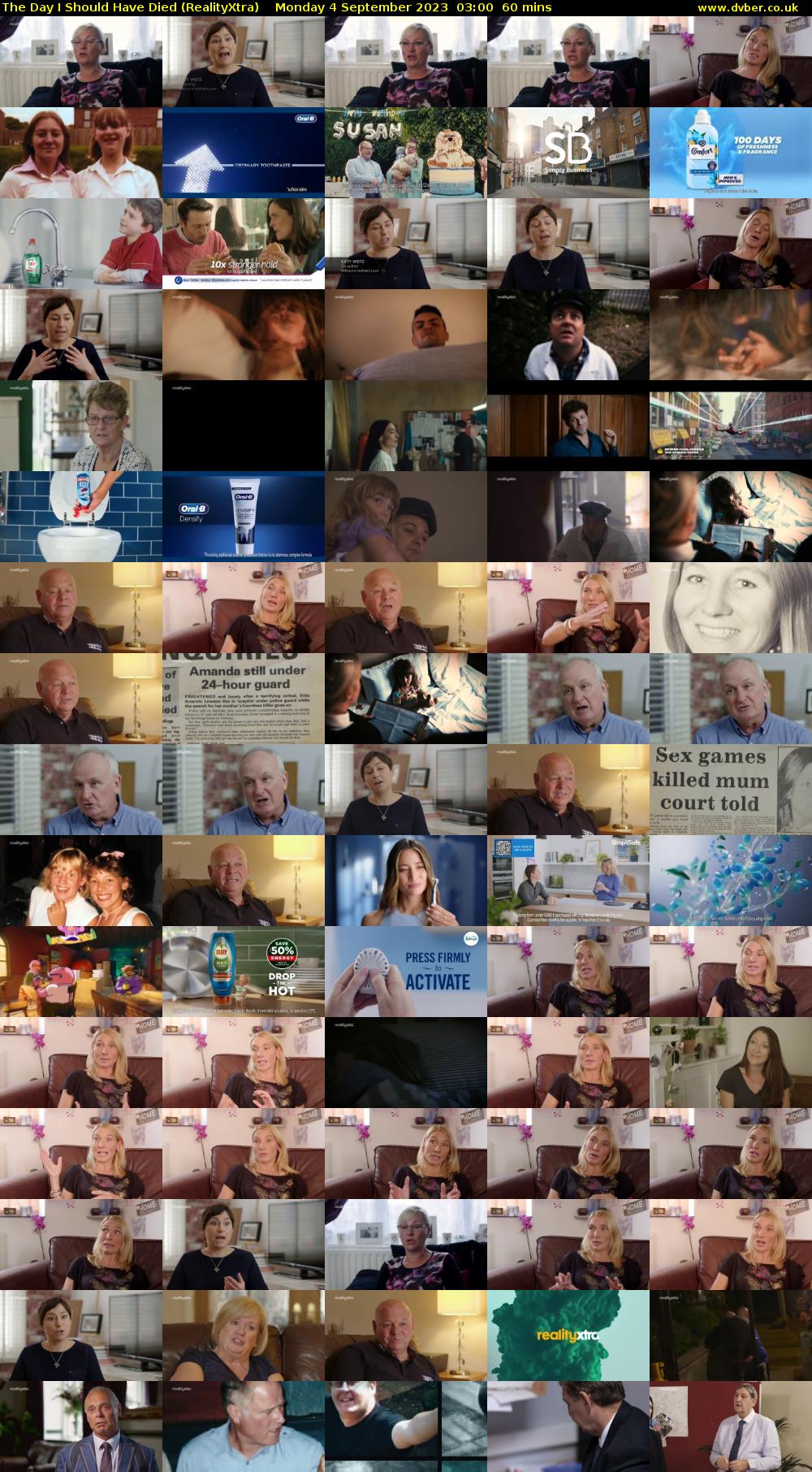 The Day I Should Have Died (RealityXtra) Monday 4 September 2023 03:00 - 04:00