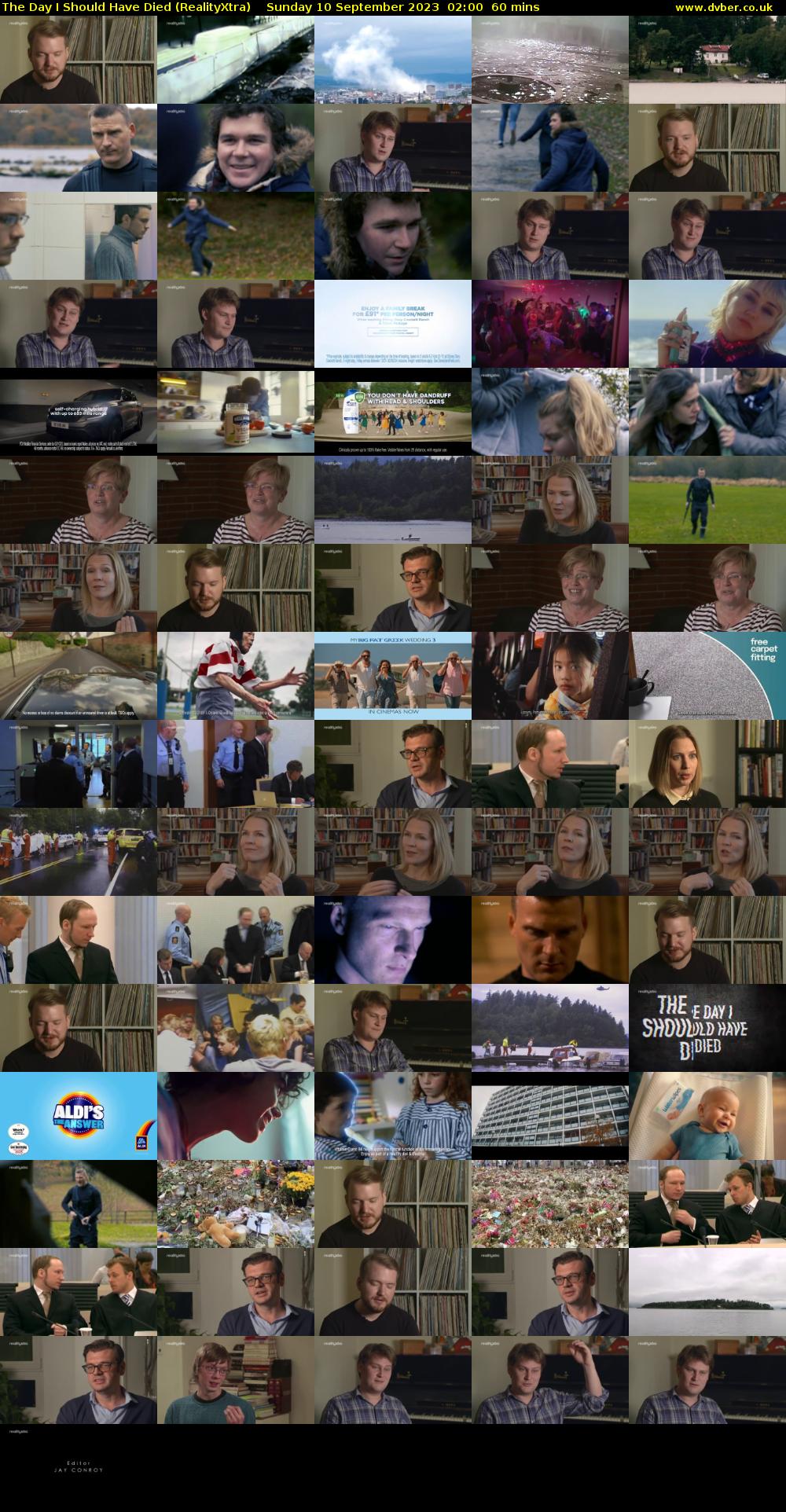 The Day I Should Have Died (RealityXtra) Sunday 10 September 2023 02:00 - 03:00