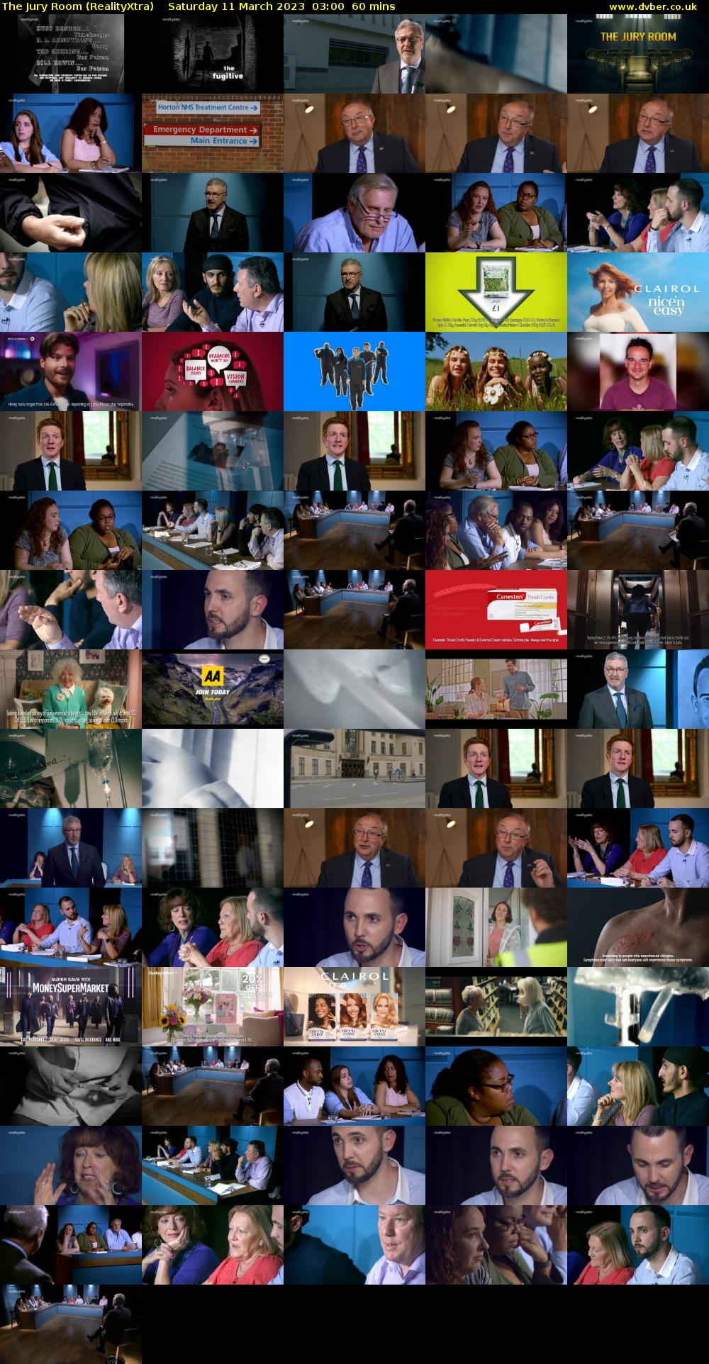 The Jury Room (RealityXtra) Saturday 11 March 2023 03:00 - 04:00