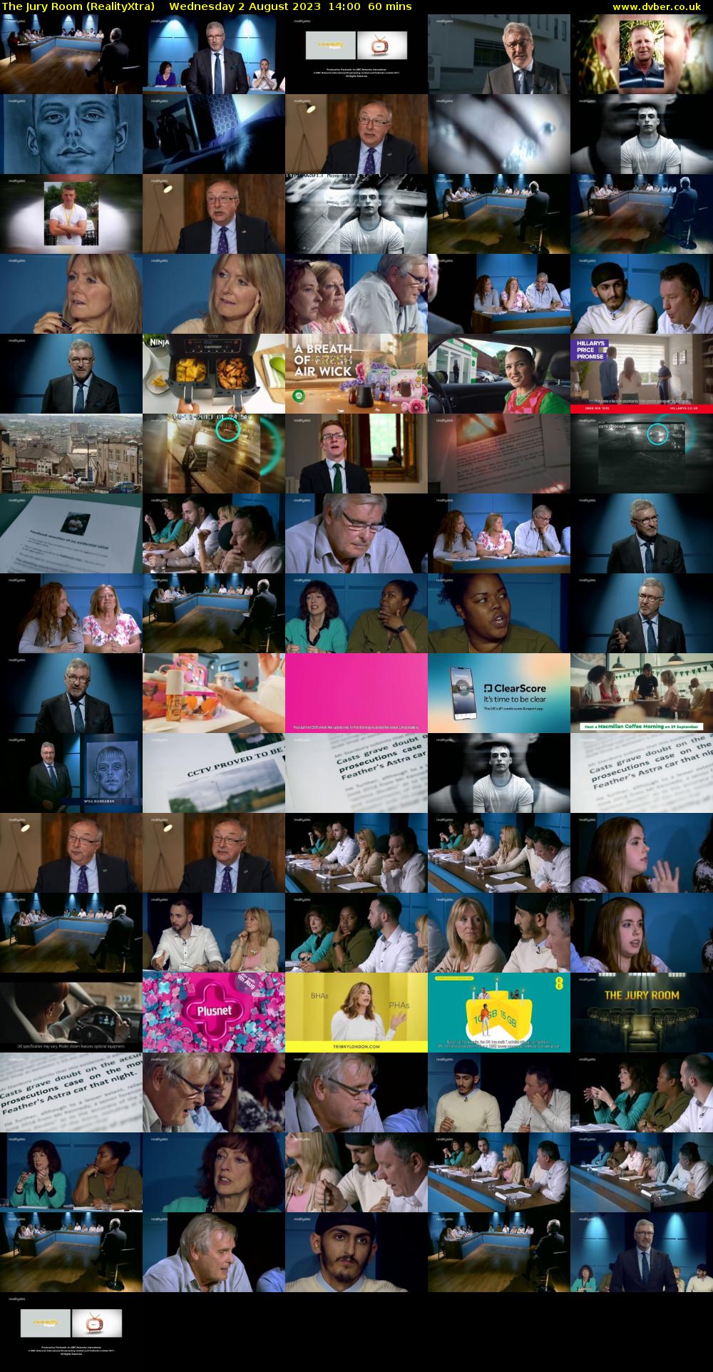The Jury Room (RealityXtra) Wednesday 2 August 2023 14:00 - 15:00
