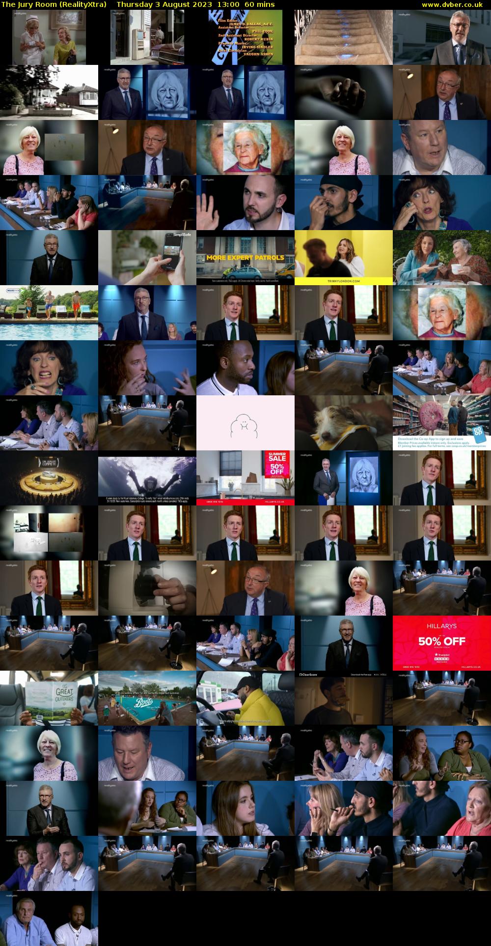 The Jury Room (RealityXtra) Thursday 3 August 2023 13:00 - 14:00