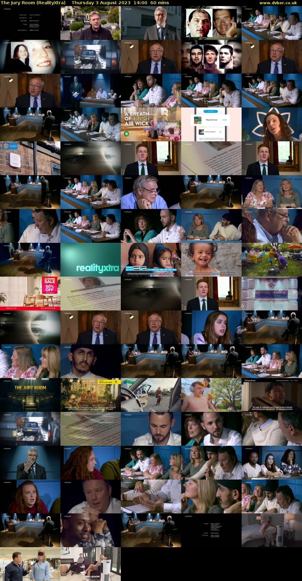 The Jury Room (RealityXtra) Thursday 3 August 2023 14:00 - 15:00
