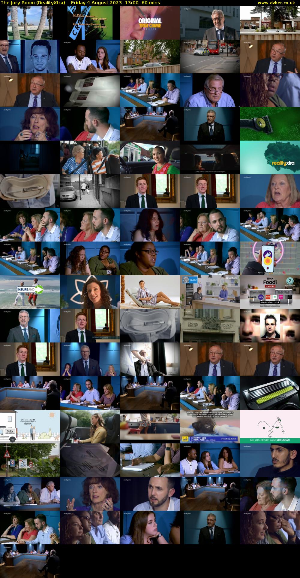 The Jury Room (RealityXtra) Friday 4 August 2023 13:00 - 14:00