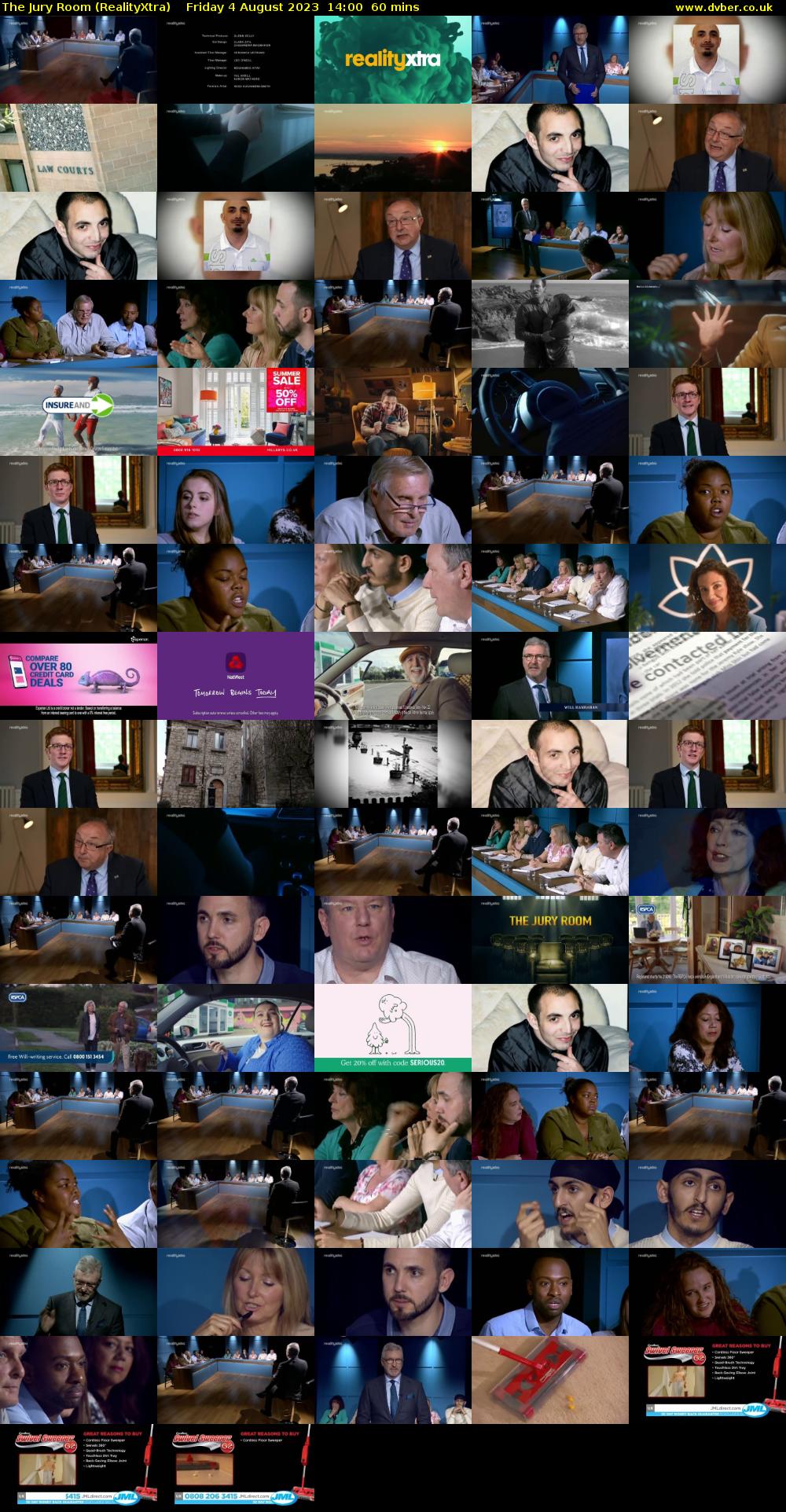 The Jury Room (RealityXtra) Friday 4 August 2023 14:00 - 15:00