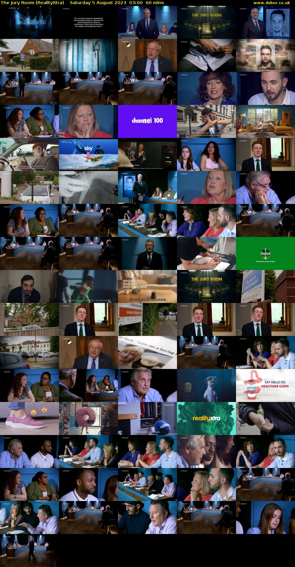The Jury Room (RealityXtra) Saturday 5 August 2023 03:00 - 04:00