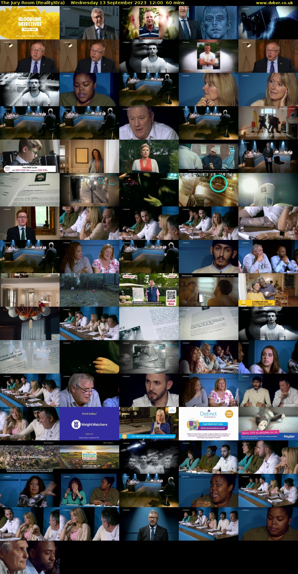 The Jury Room (RealityXtra) Wednesday 13 September 2023 12:00 - 13:00