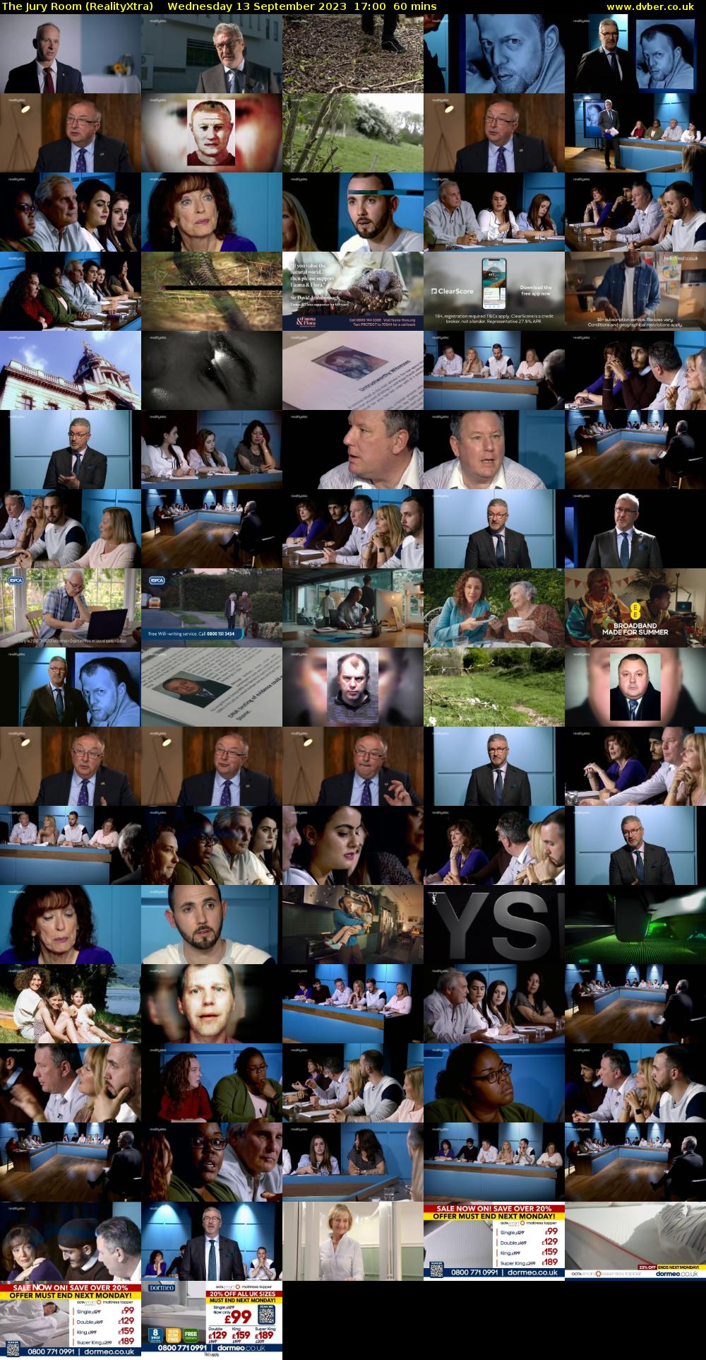 The Jury Room (RealityXtra) Wednesday 13 September 2023 17:00 - 18:00