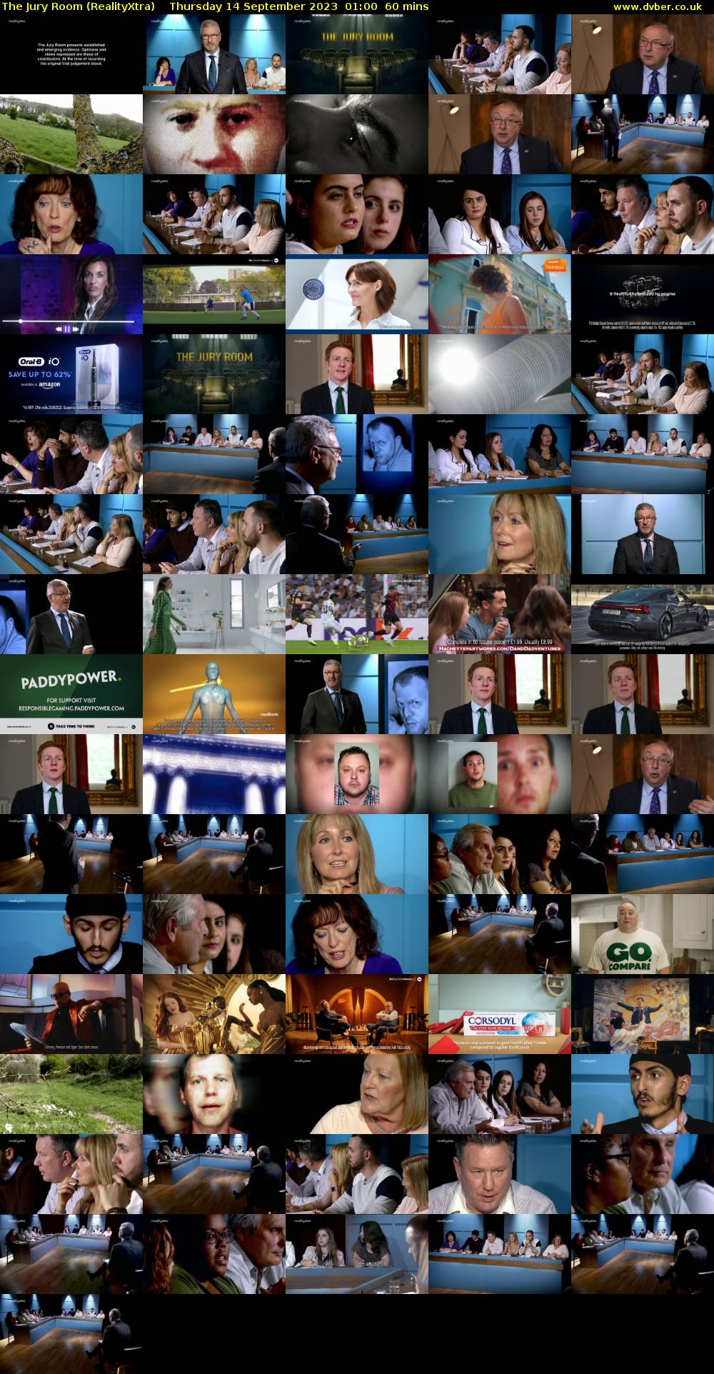 The Jury Room (RealityXtra) Thursday 14 September 2023 01:00 - 02:00