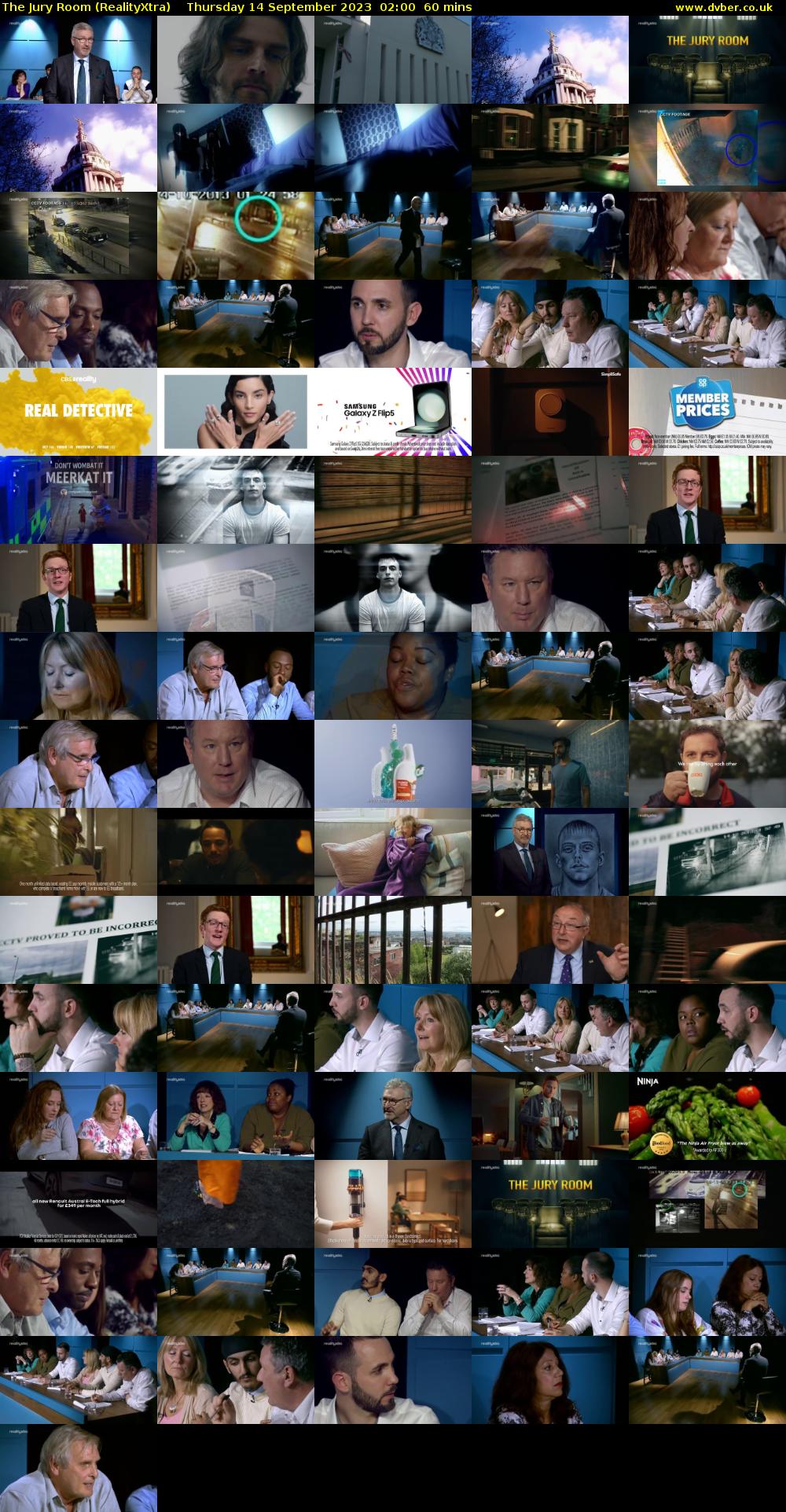 The Jury Room (RealityXtra) Thursday 14 September 2023 02:00 - 03:00