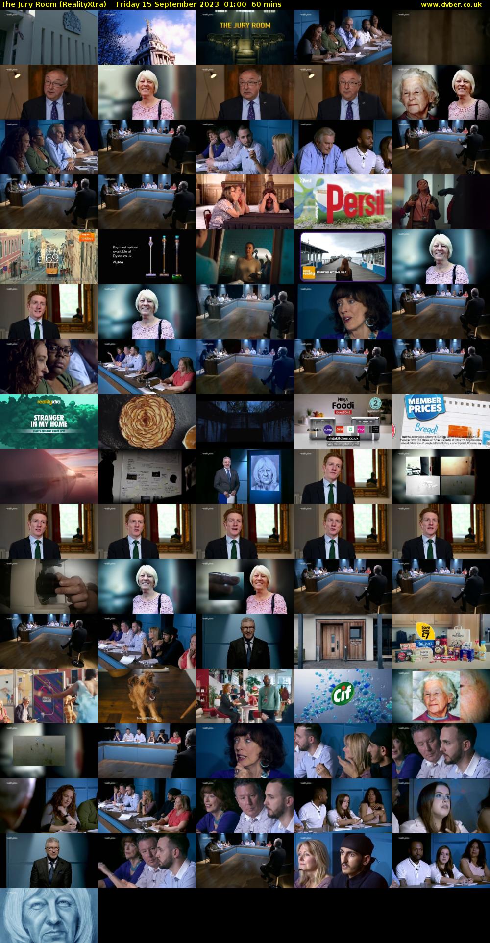 The Jury Room (RealityXtra) Friday 15 September 2023 01:00 - 02:00