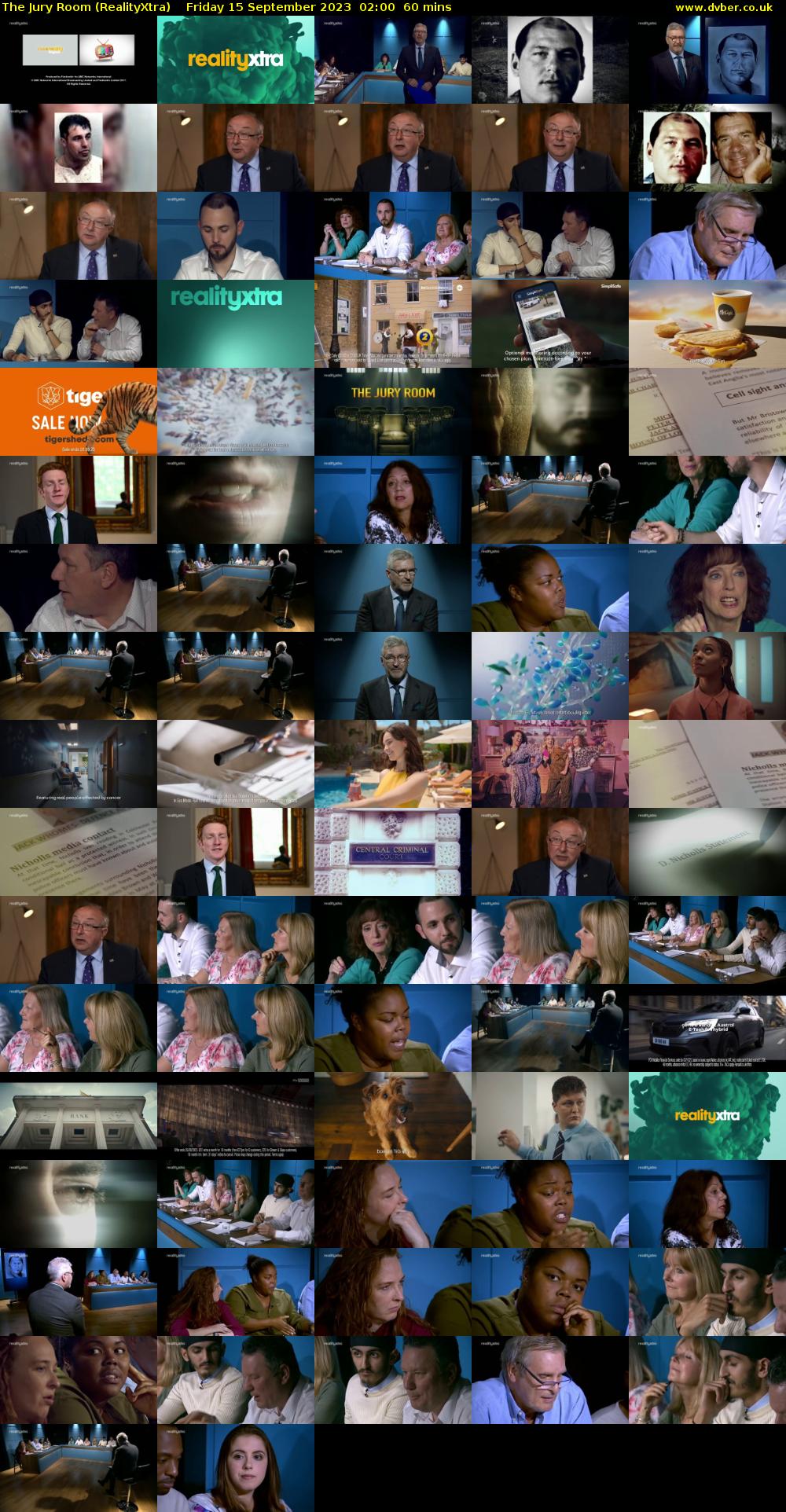 The Jury Room (RealityXtra) Friday 15 September 2023 02:00 - 03:00