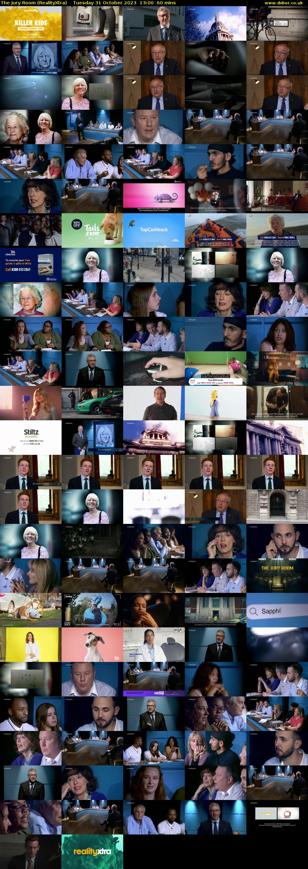 The Jury Room (RealityXtra) Tuesday 31 October 2023 13:00 - 14:00