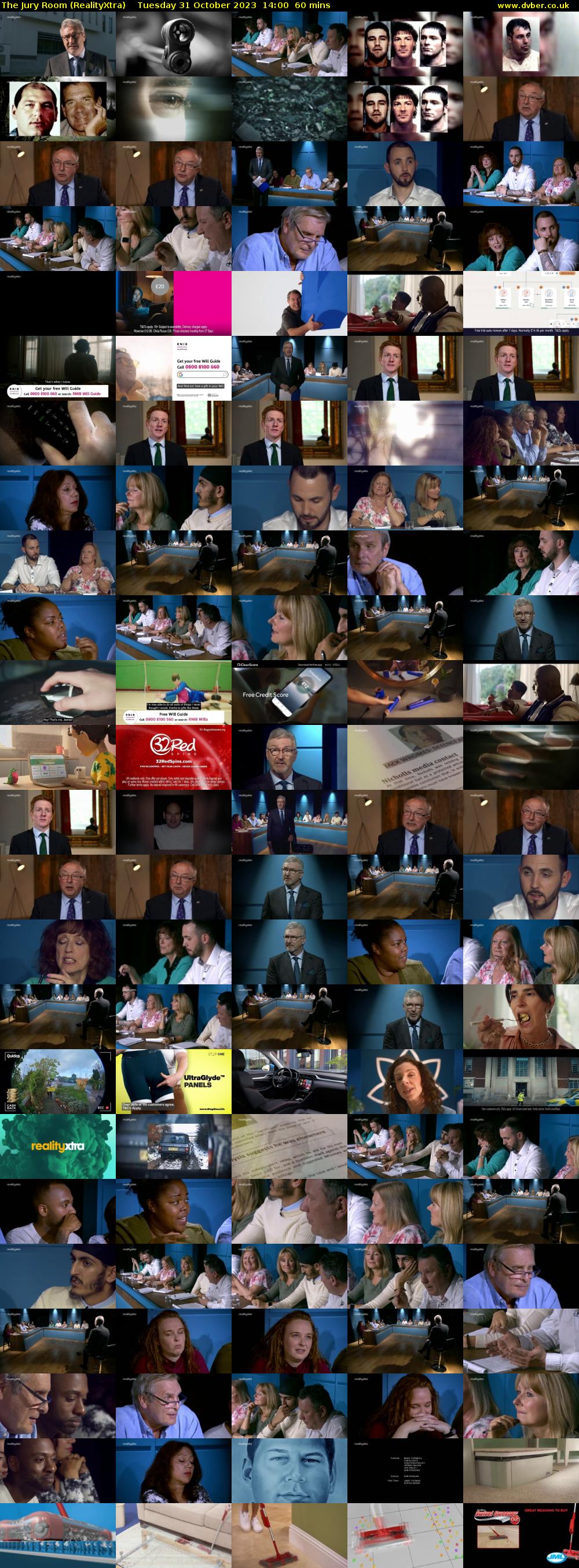 The Jury Room (RealityXtra) Tuesday 31 October 2023 14:00 - 15:00