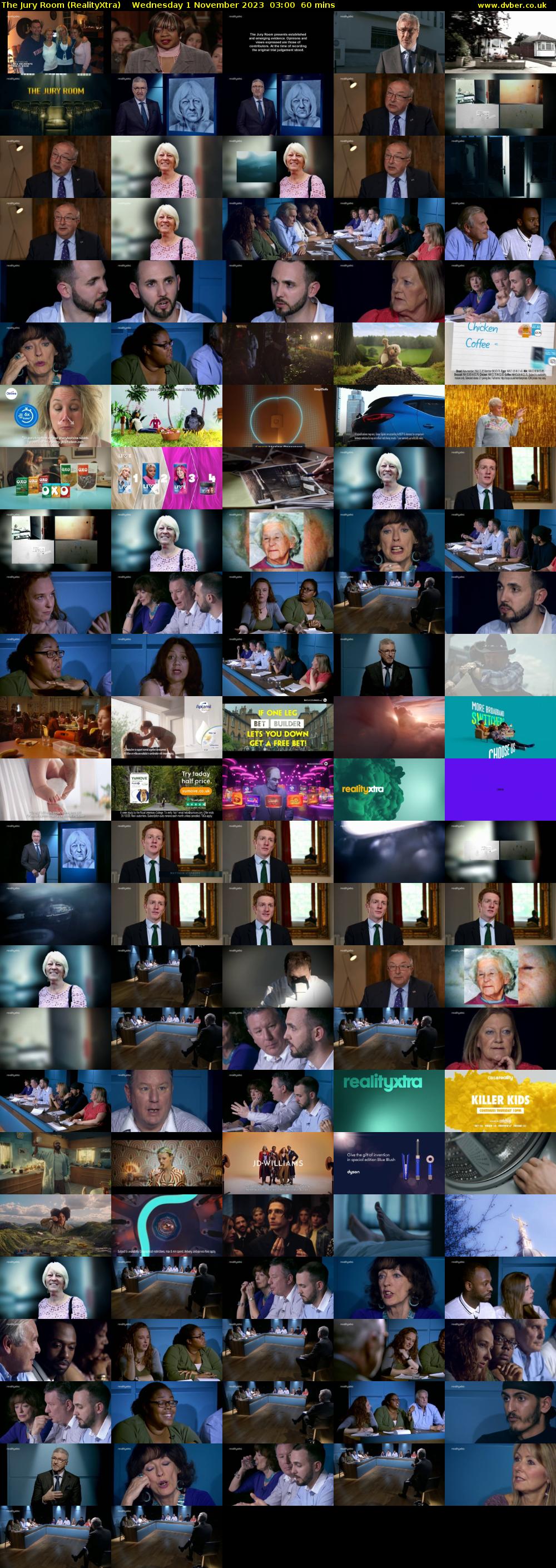 The Jury Room (RealityXtra) Wednesday 1 November 2023 03:00 - 04:00