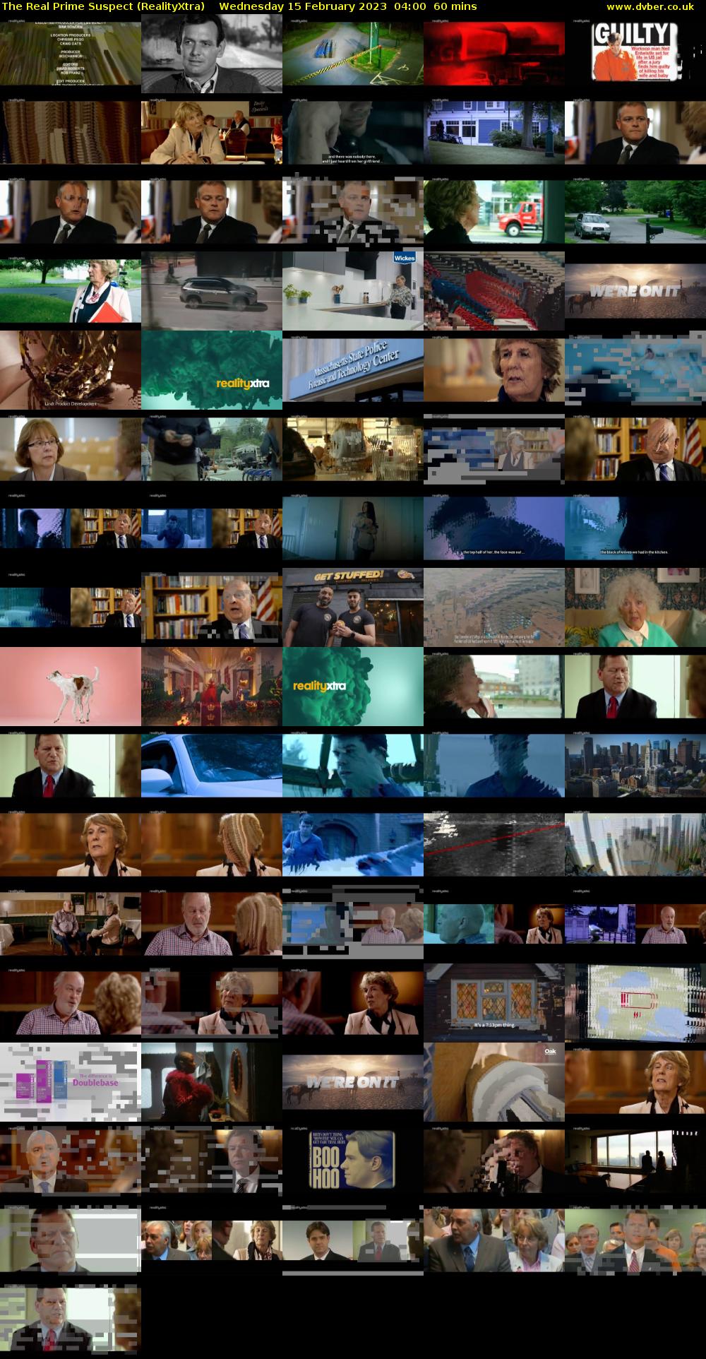 The Real Prime Suspect (RealityXtra) Wednesday 15 February 2023 04:00 - 05:00