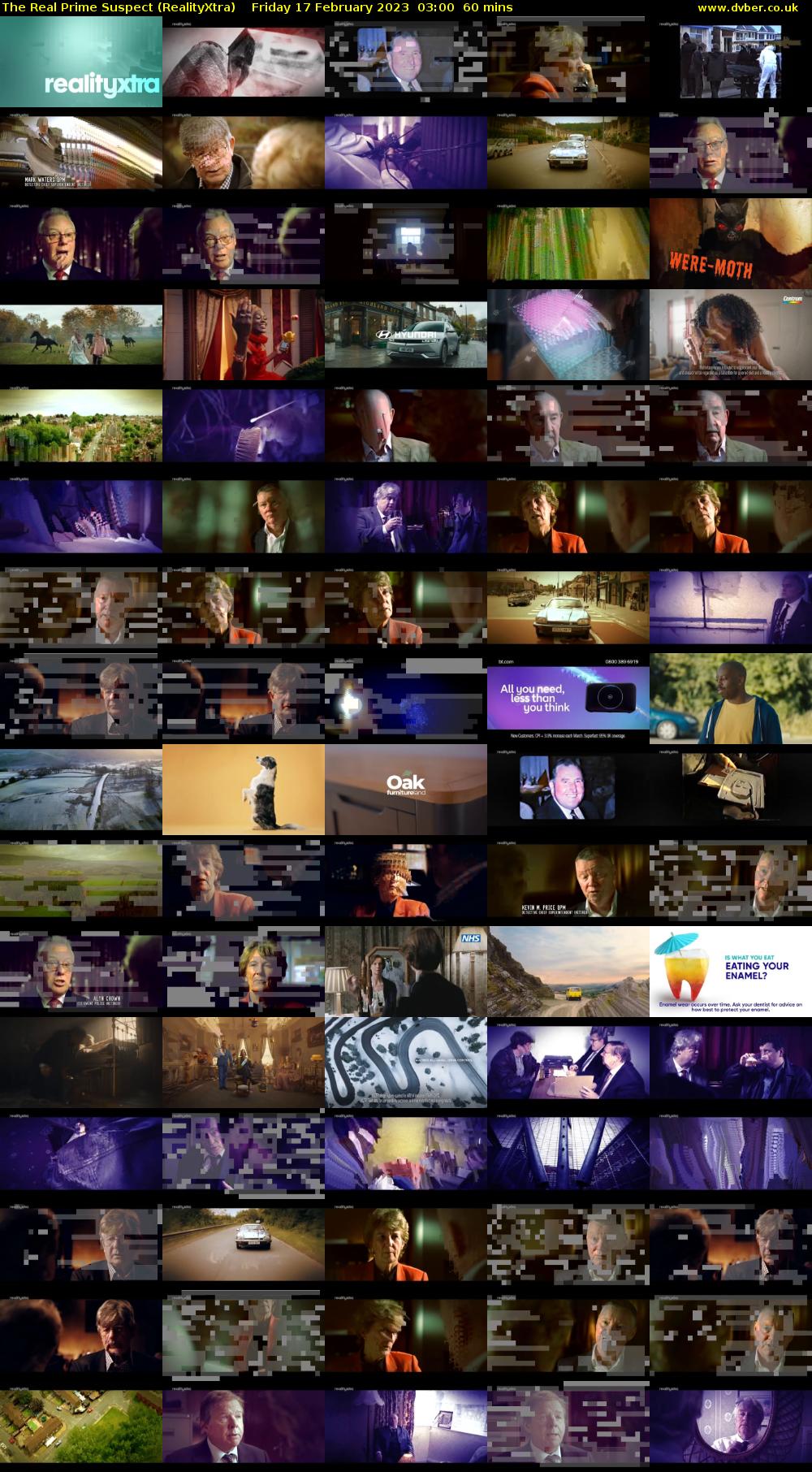 The Real Prime Suspect (RealityXtra) Friday 17 February 2023 03:00 - 04:00