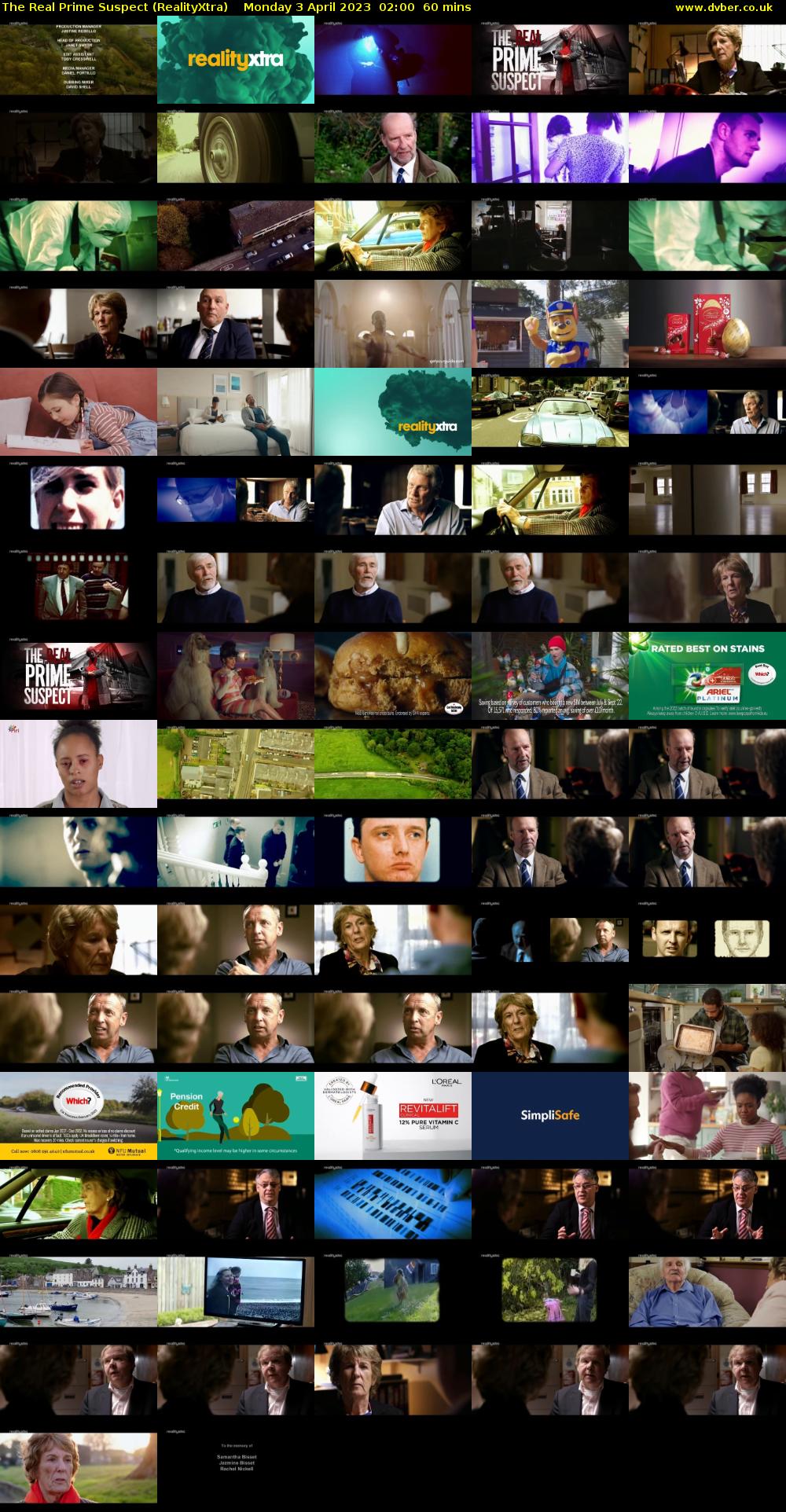 The Real Prime Suspect (RealityXtra) Monday 3 April 2023 02:00 - 03:00
