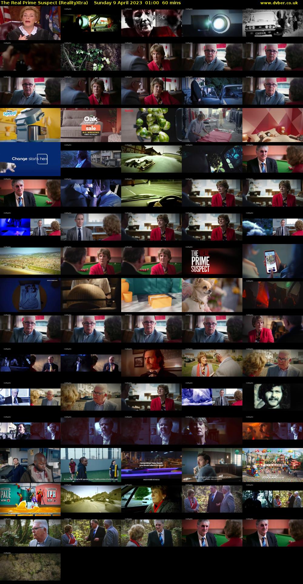 The Real Prime Suspect (RealityXtra) Sunday 9 April 2023 01:00 - 02:00