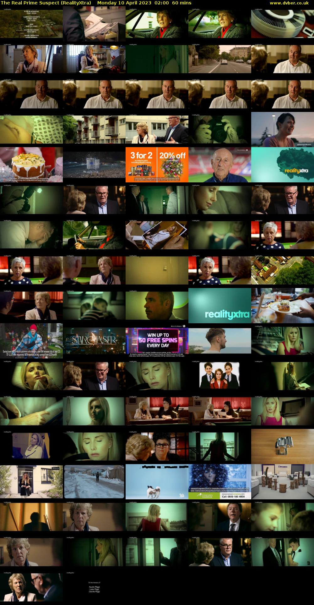 The Real Prime Suspect (RealityXtra) Monday 10 April 2023 02:00 - 03:00