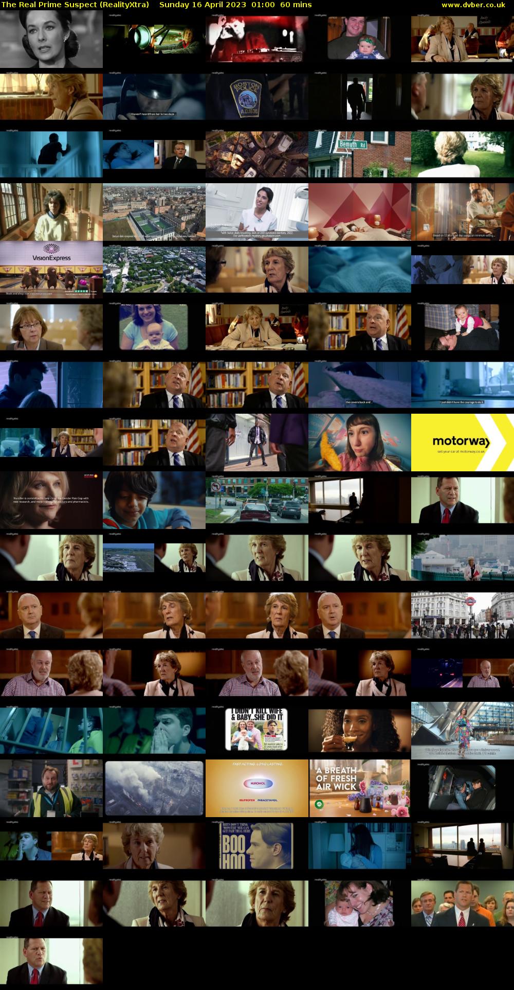 The Real Prime Suspect (RealityXtra) Sunday 16 April 2023 01:00 - 02:00