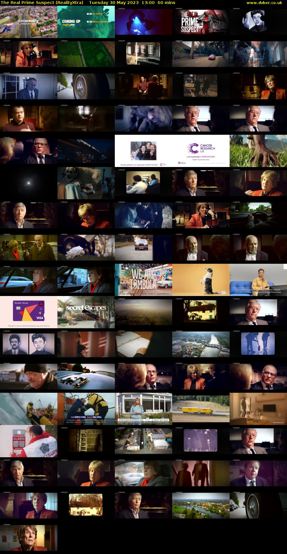 The Real Prime Suspect (RealityXtra) Tuesday 30 May 2023 13:00 - 14:00