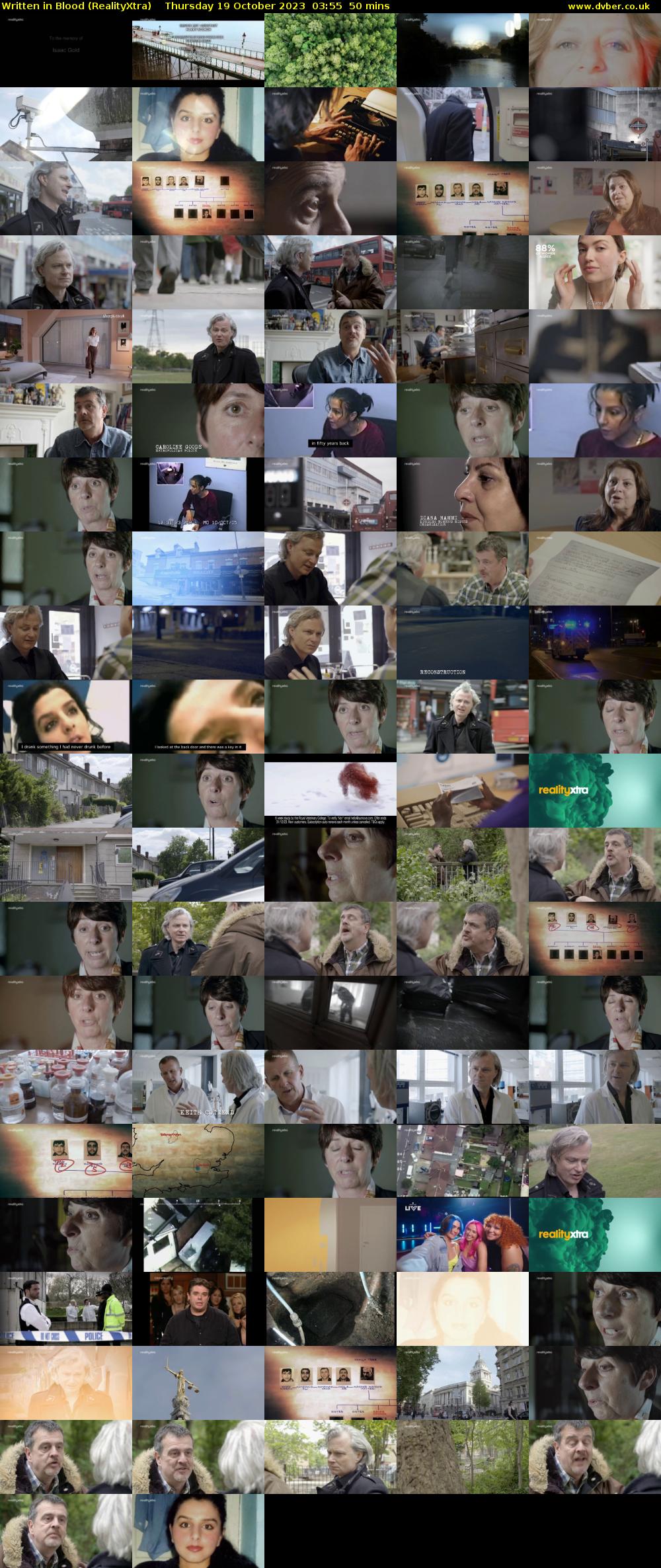 Written in Blood (RealityXtra) Thursday 19 October 2023 03:55 - 04:45