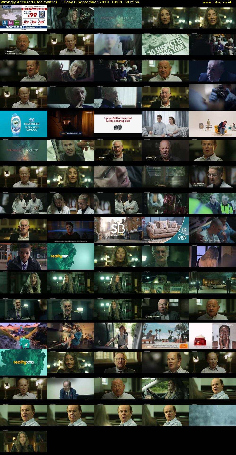 Wrongly Accused (RealityXtra) Friday 8 September 2023 18:00 - 19:00