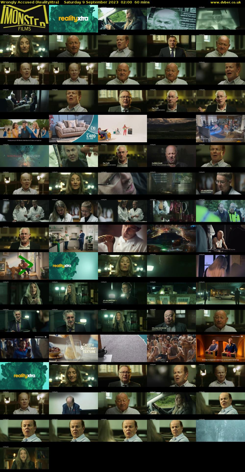 Wrongly Accused (RealityXtra) Saturday 9 September 2023 02:00 - 03:00